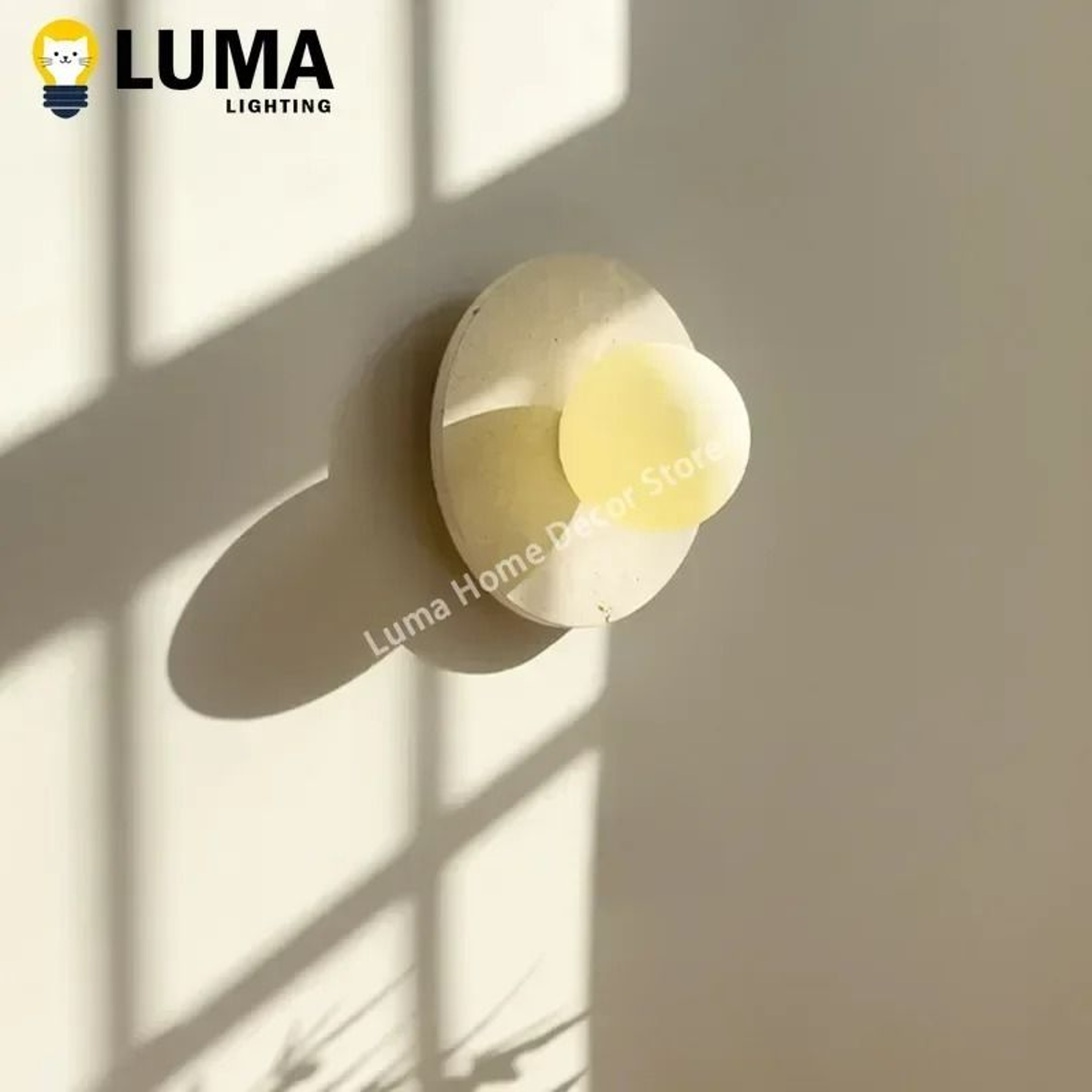 Travertine Globe Wall Ceiling Light 2