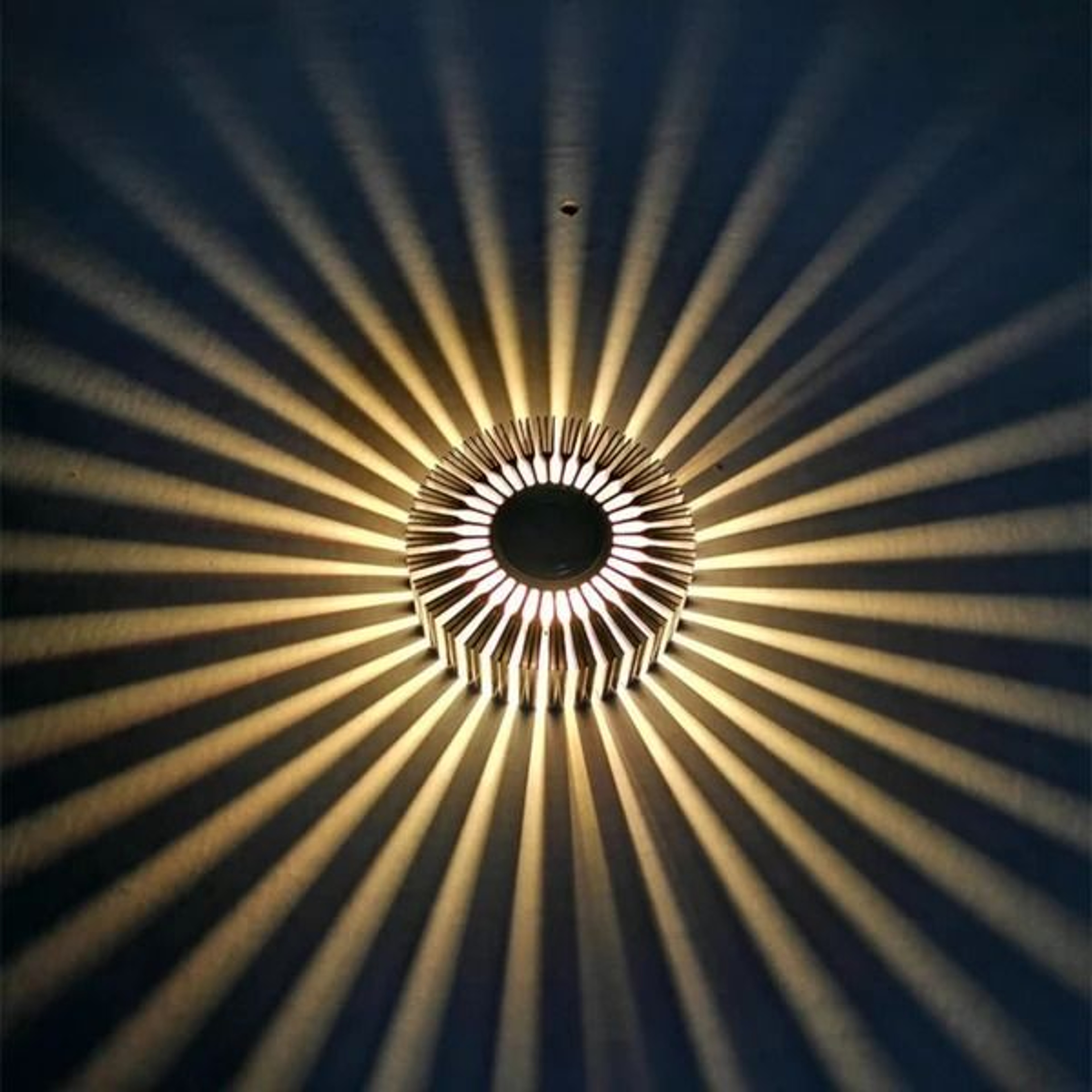 Sunburst RGB Projection Wall Light 10