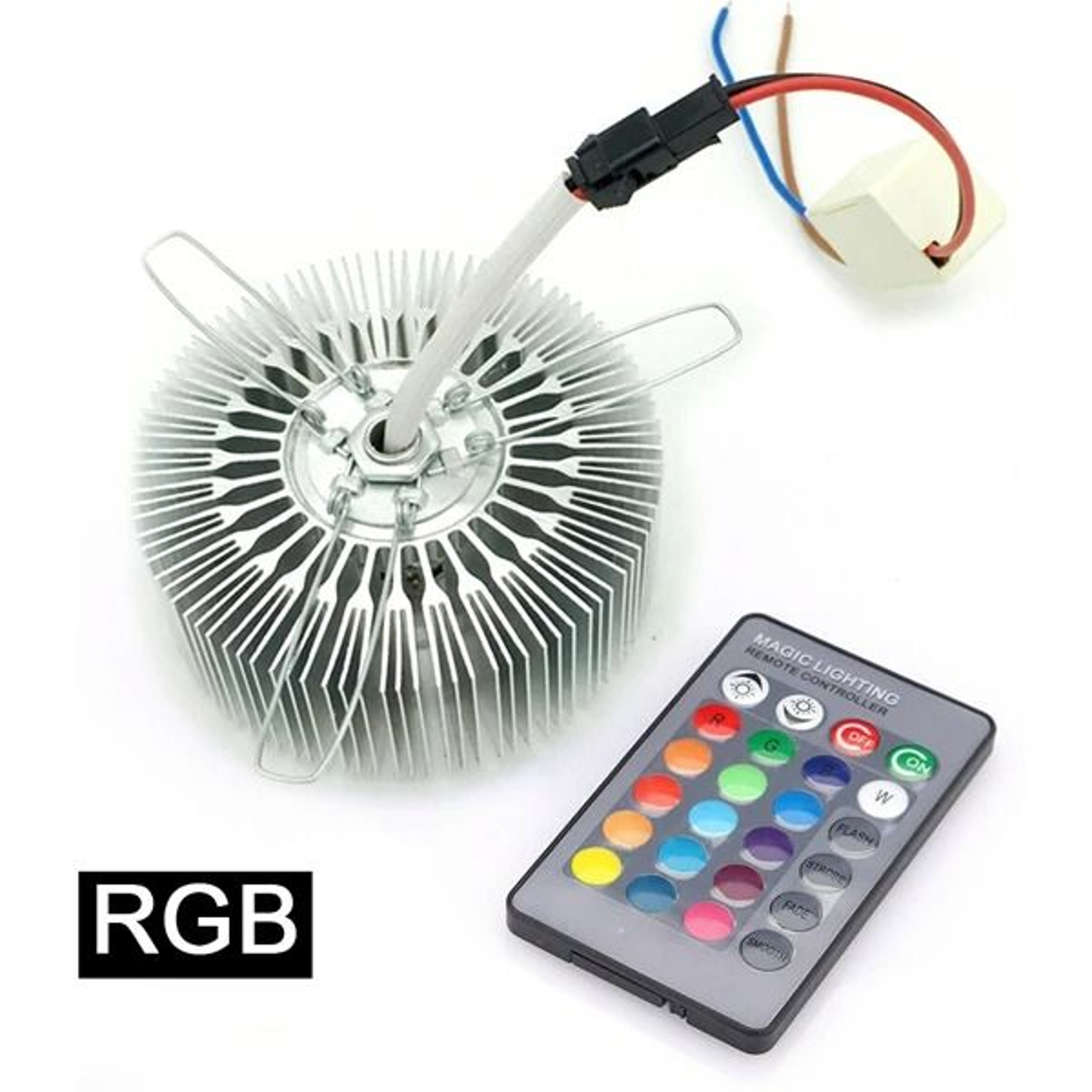 Sunburst RGB Projection Wall Light 9