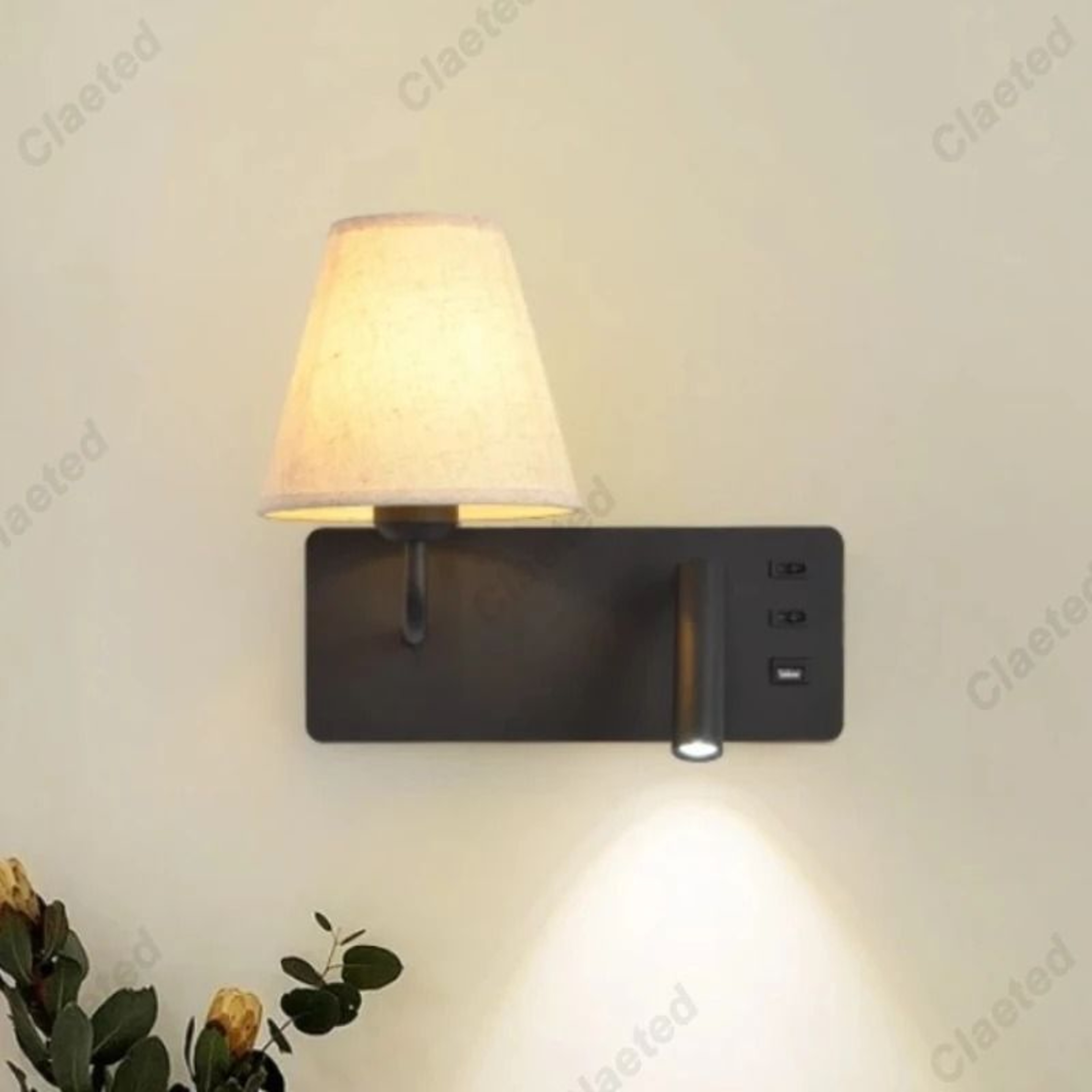 USB Touch Bedside Wall Light 2