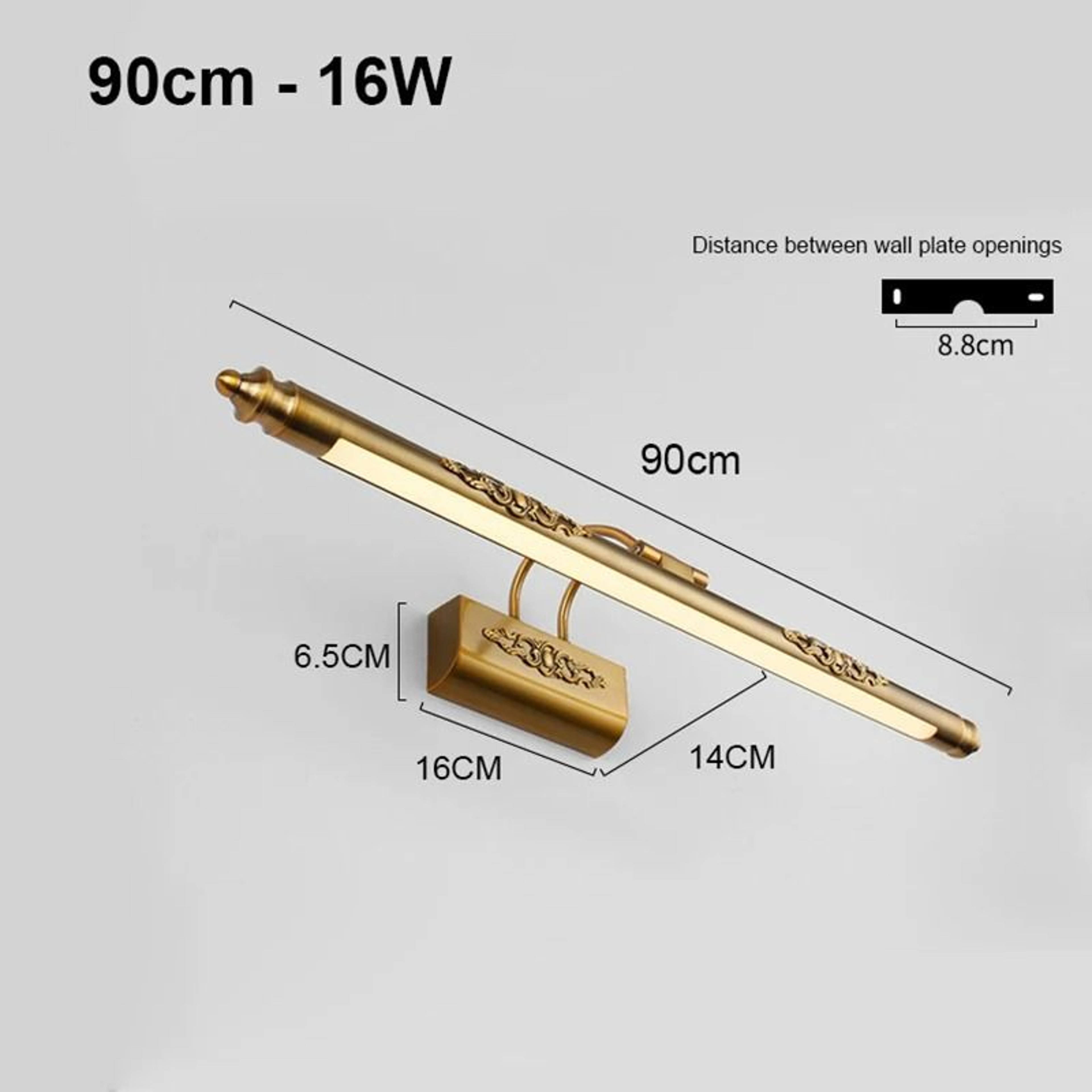Reflecta Retro Vanity Wall Light 7