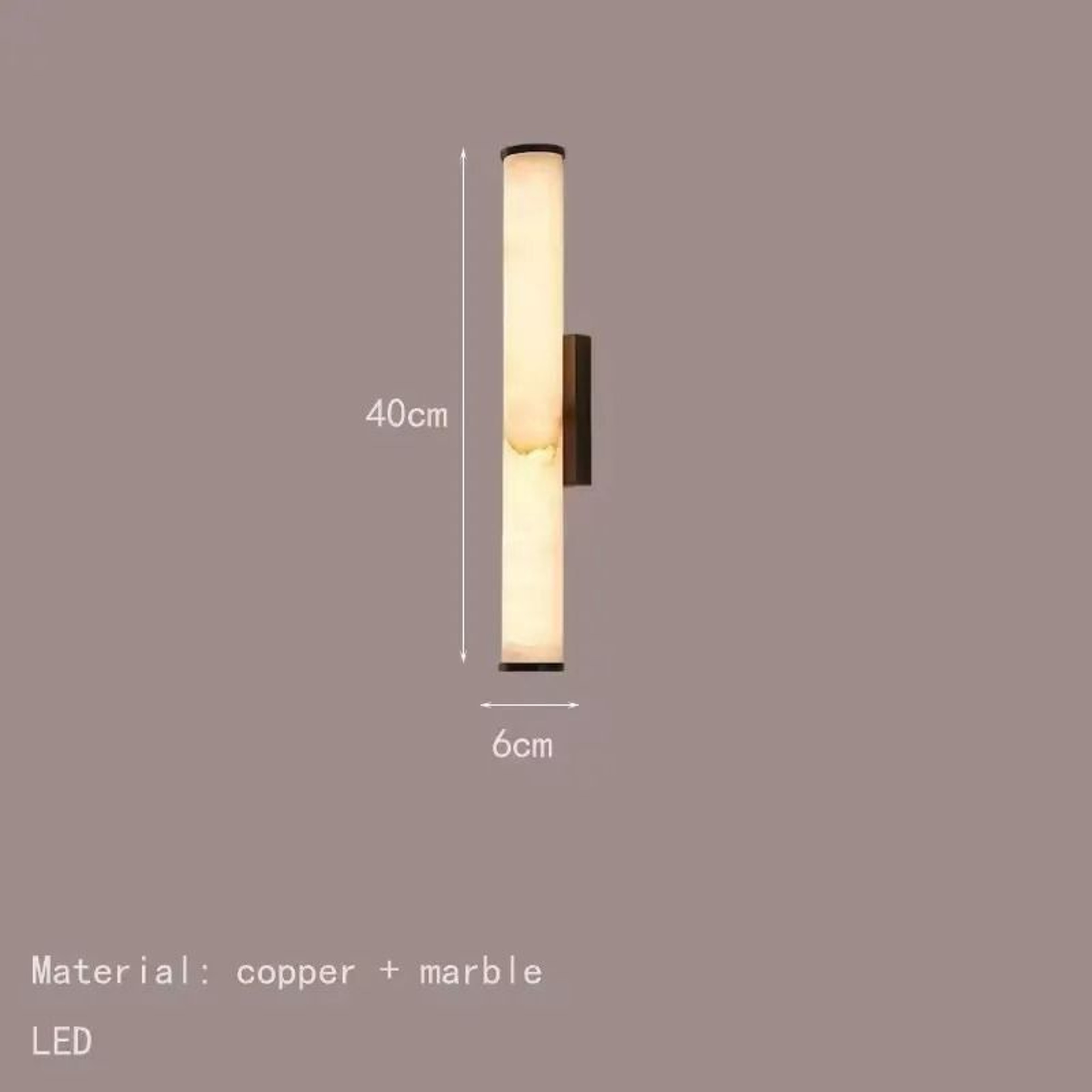 Stonique Luxury Sculpted Wall Lamp 6