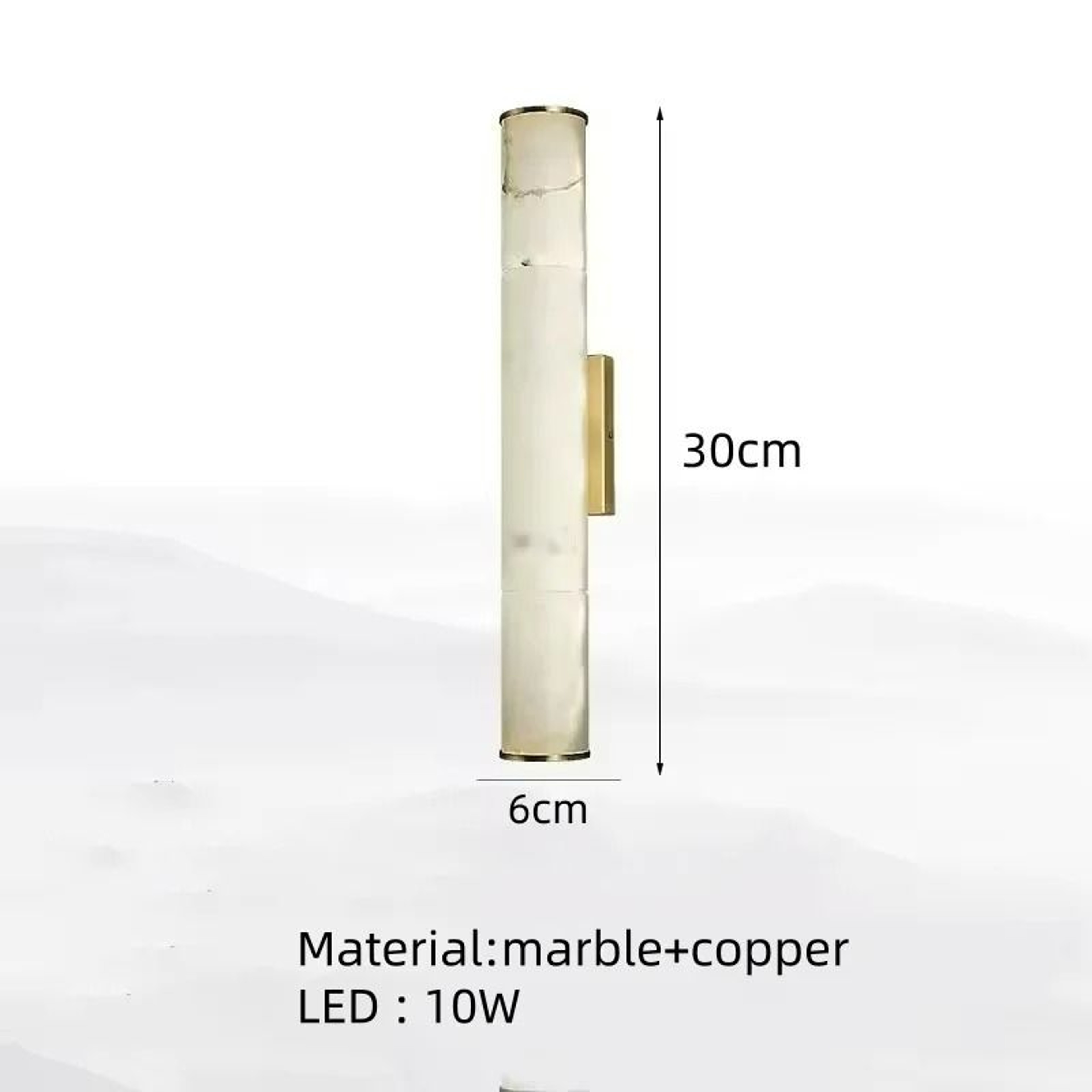 Stonique Luxury Sculpted Wall Lamp 12