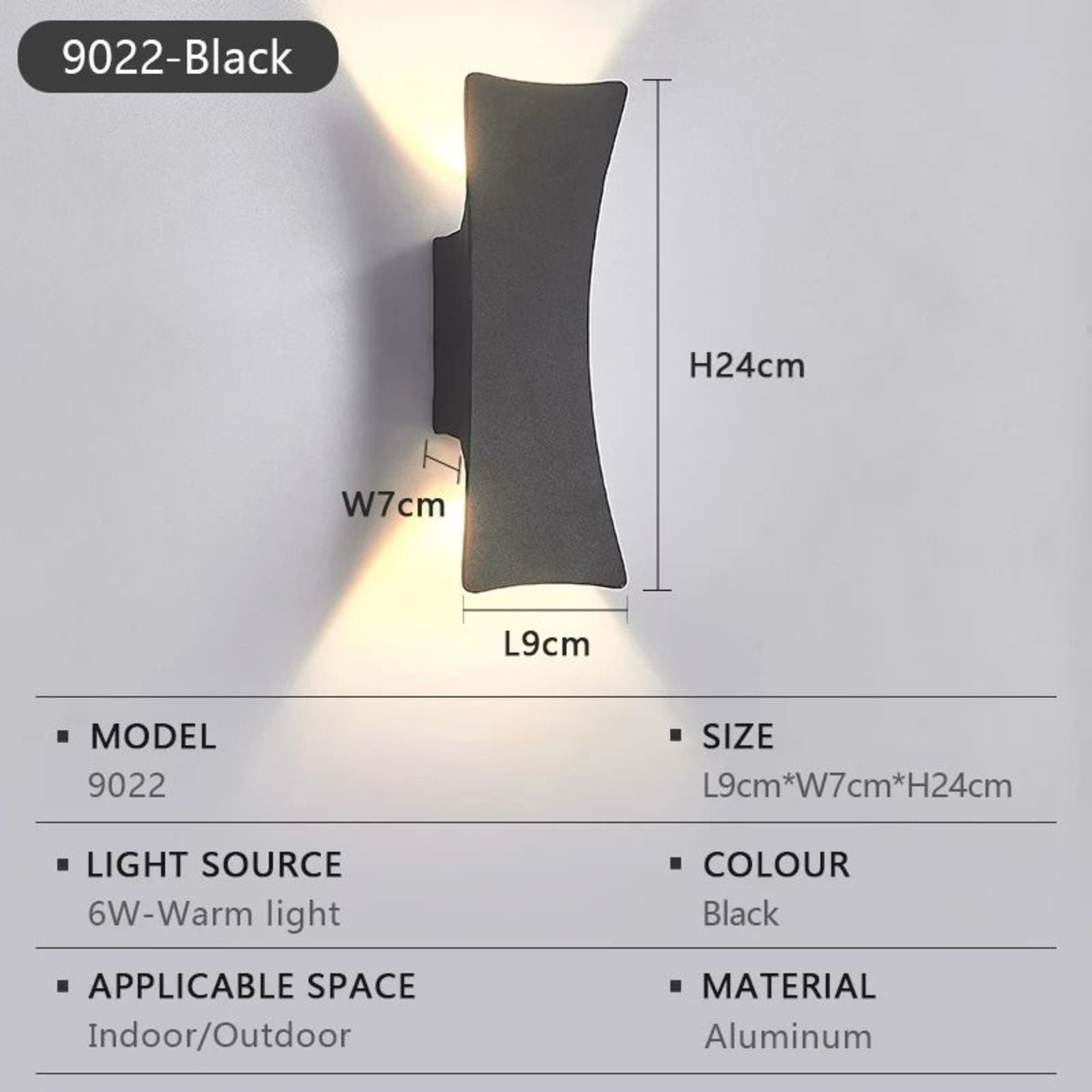 Alumora IP65 Porch Wall Lamp 6