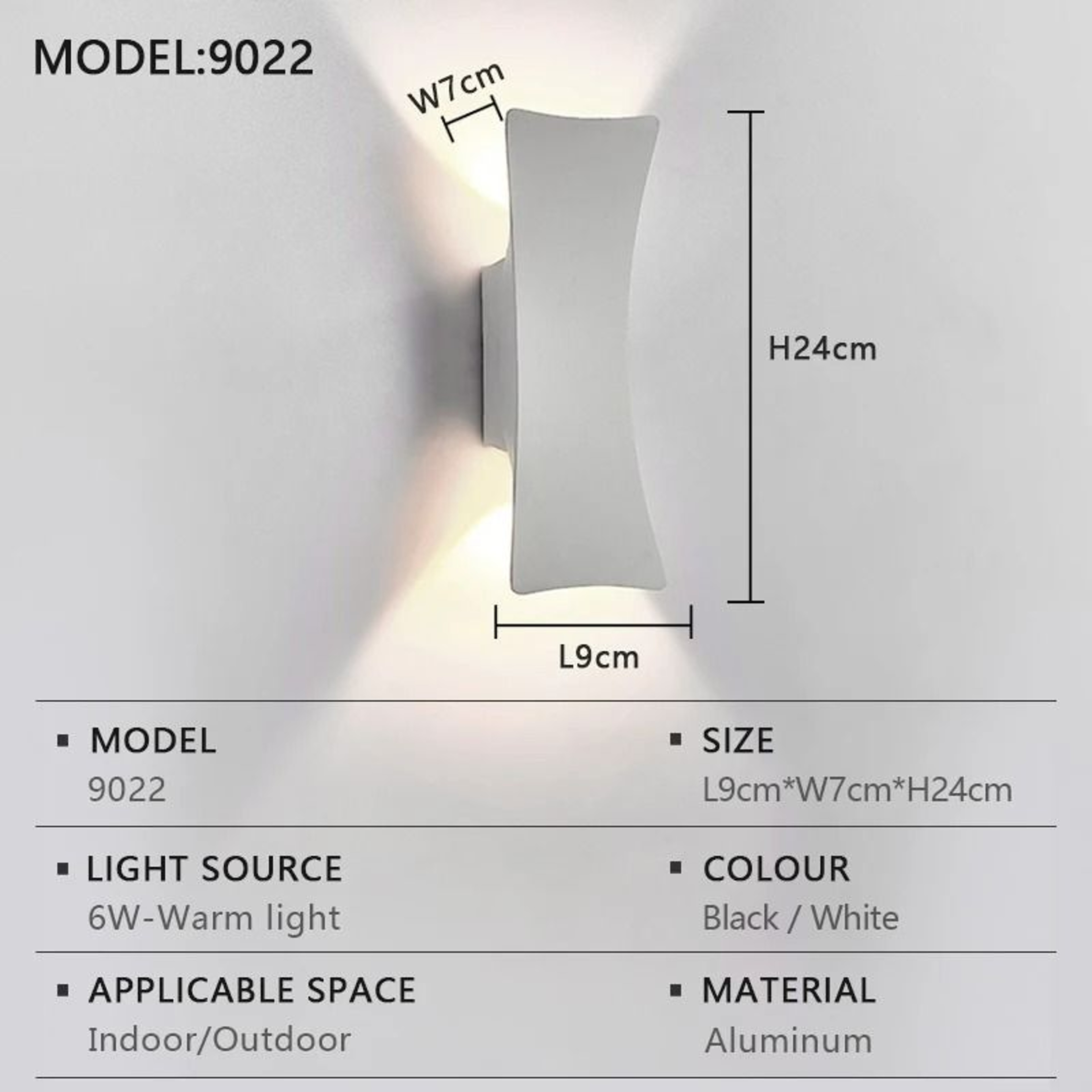 Alumora IP65 Porch Wall Lamp 5