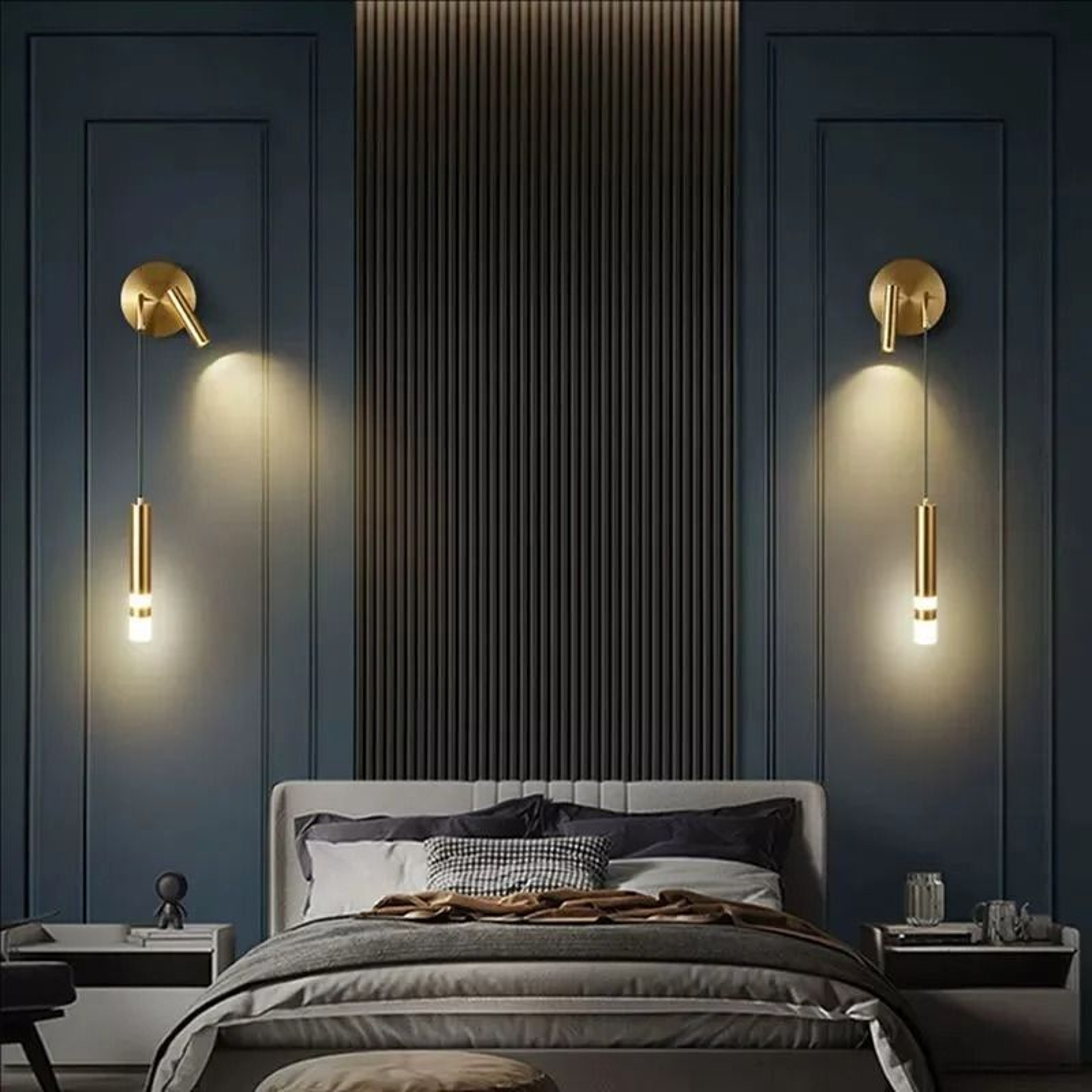 Nordic Dual Light Reading Wall Sconce 0