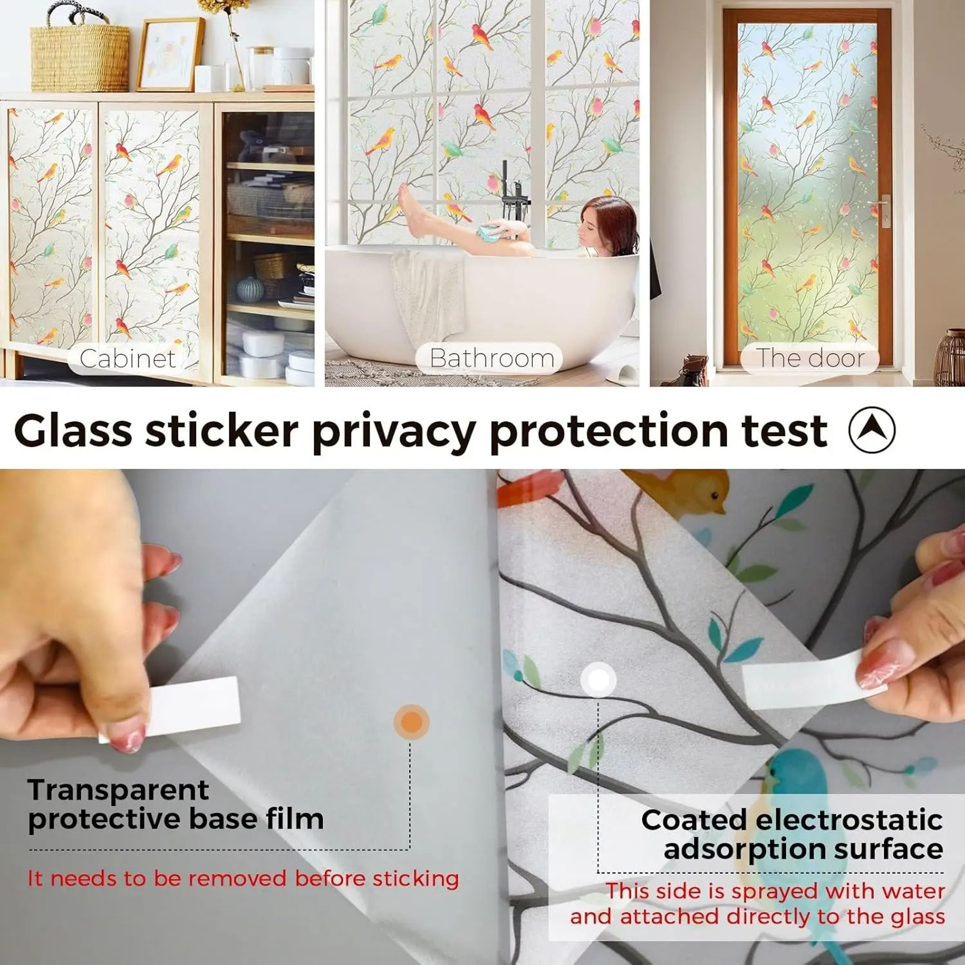 PrismVeil Frosted Glass Privacy Film 4
