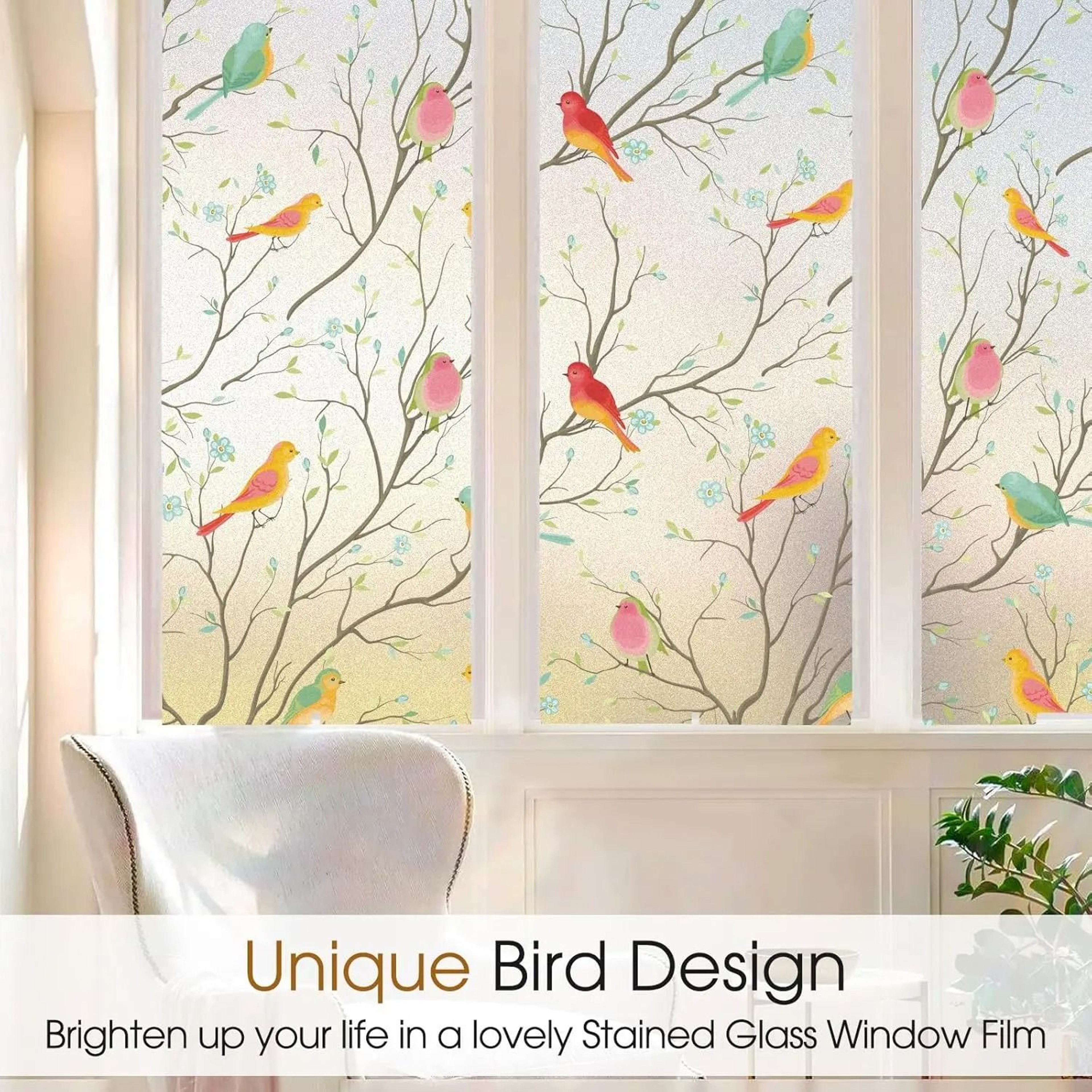 PrismVeil Frosted Glass Privacy Film 5