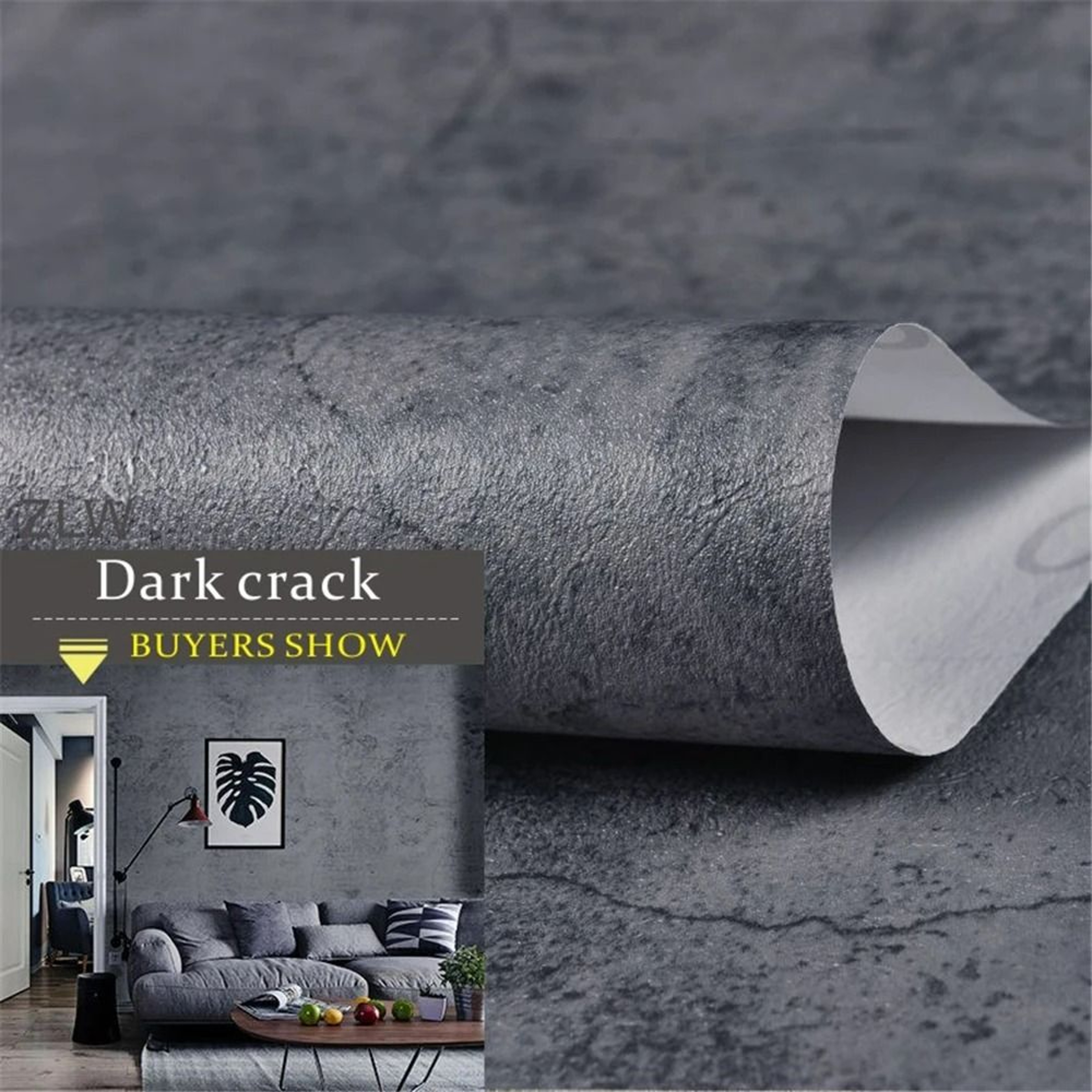 Urban Cement Peel Stick Wallpaper 9