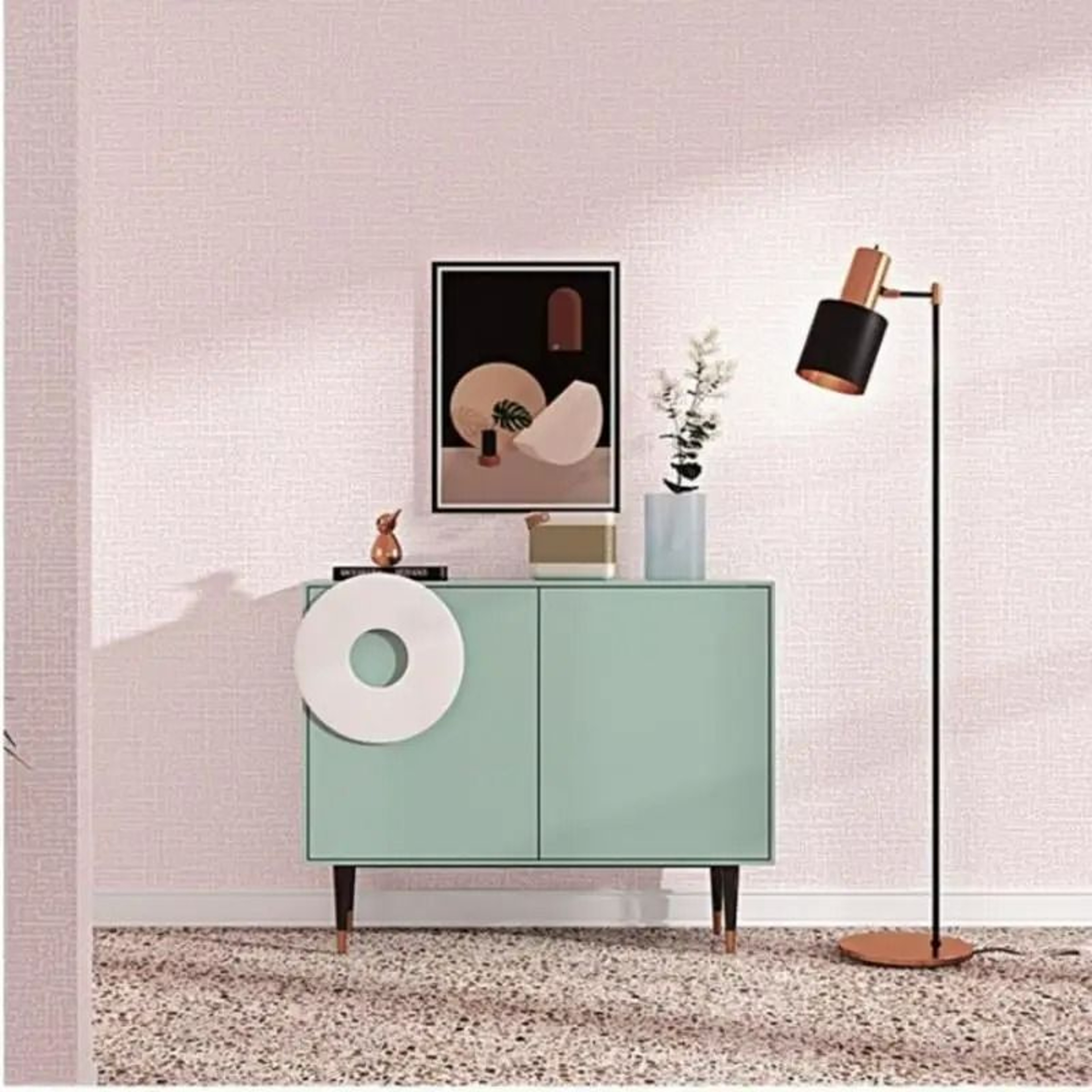 LinenLuxe Padded 3D Wallpaper 4