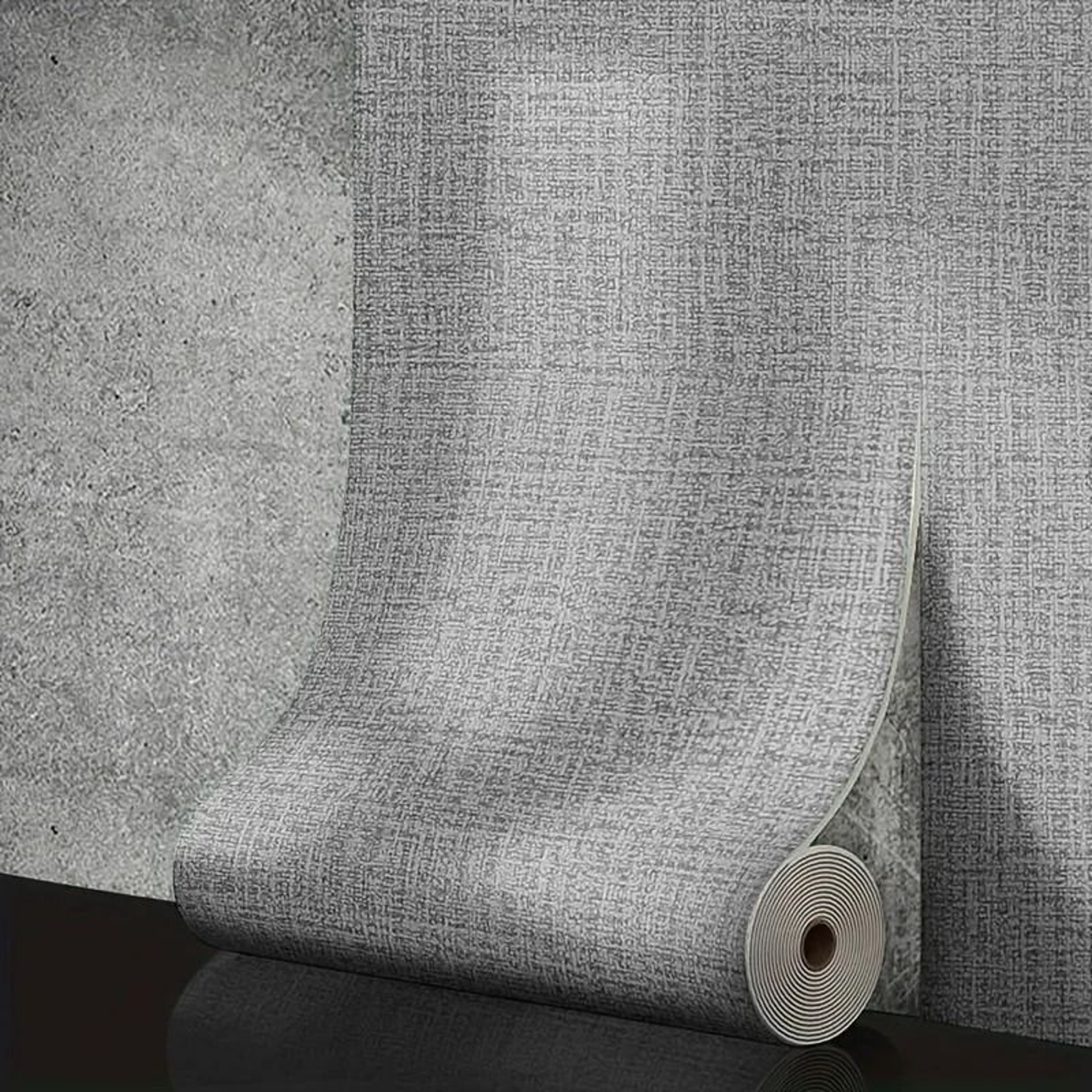 LinenLuxe Padded 3D Wallpaper 8
