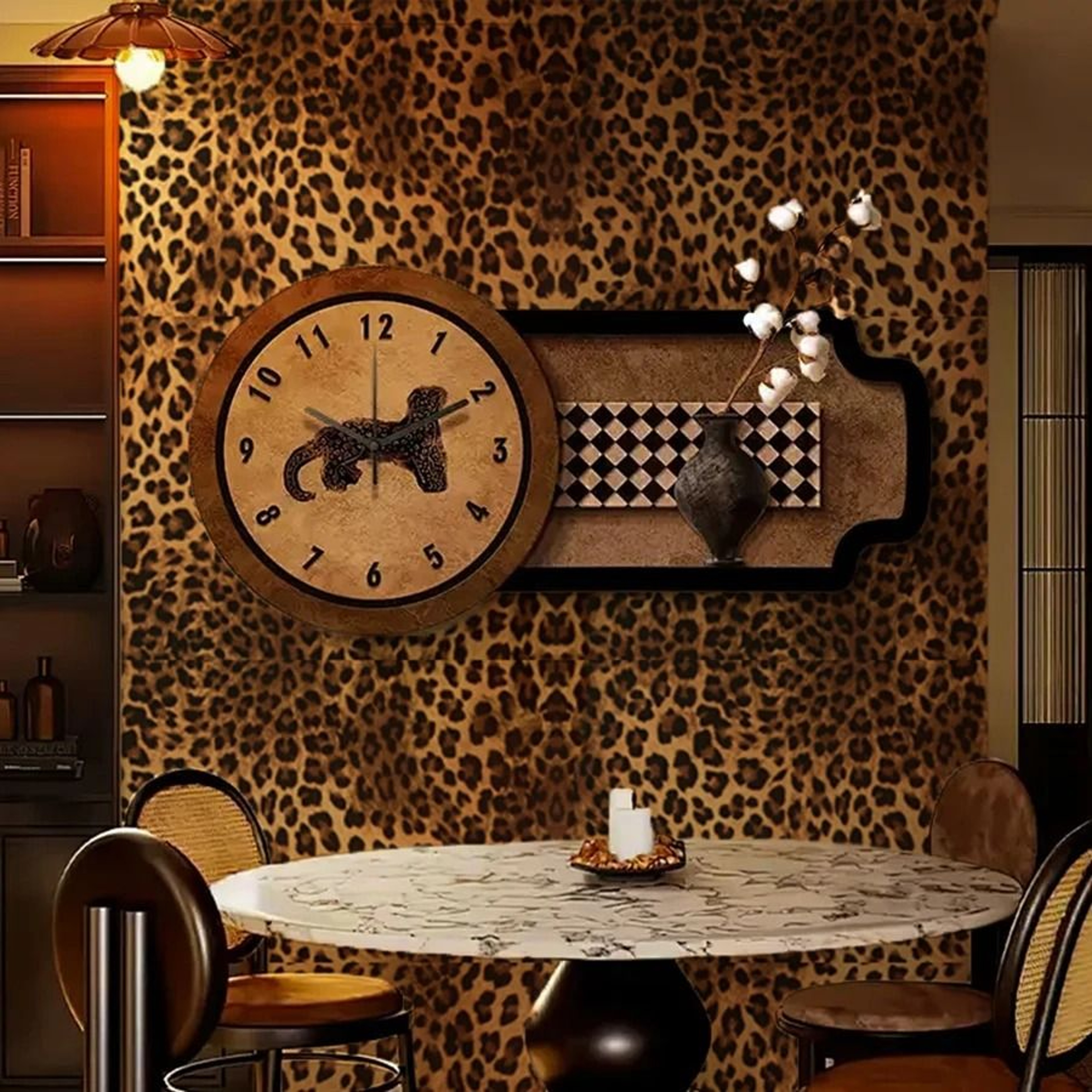 Wild Luxe Leopard Wall Covering 4