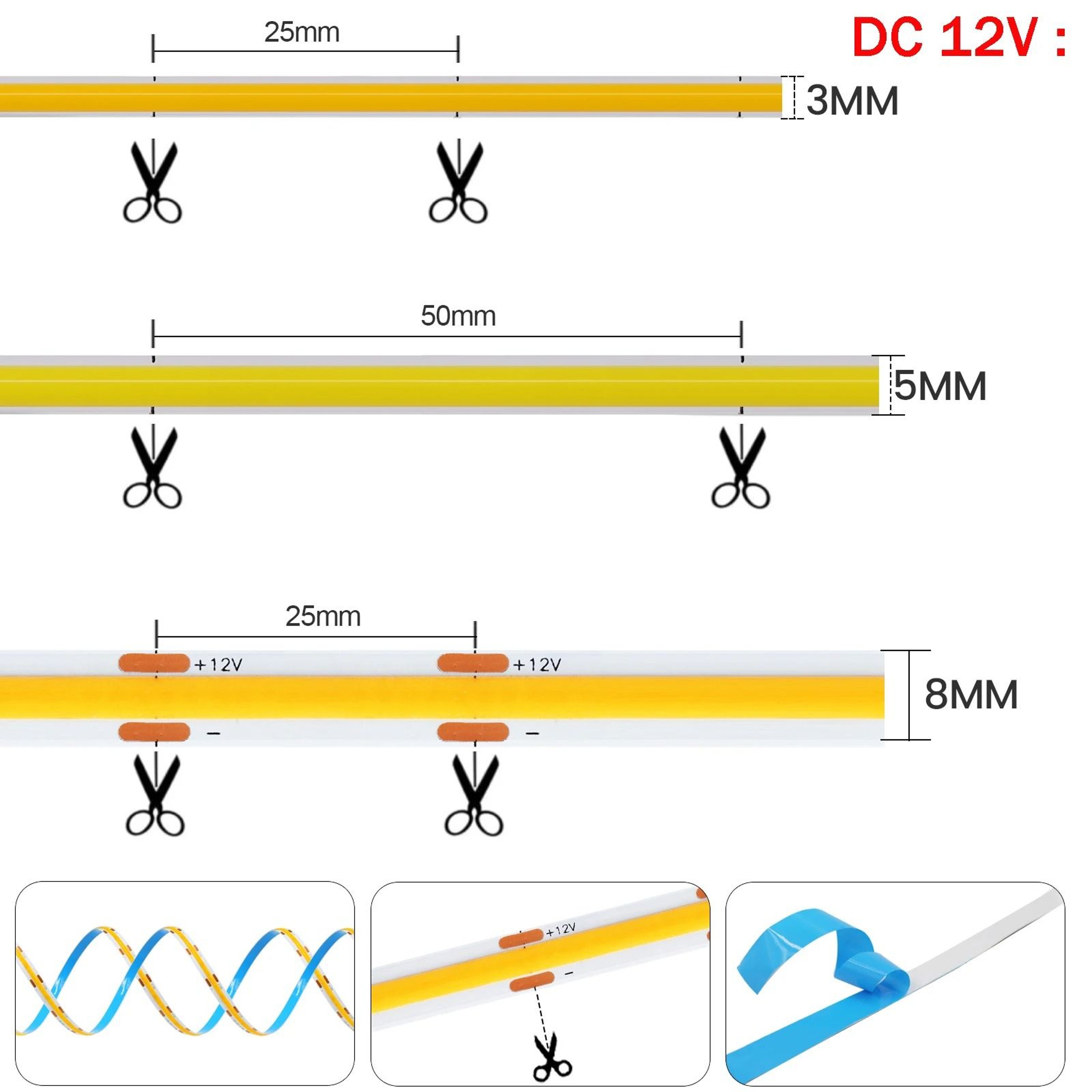 Ultra Slim COB LED Strip 5