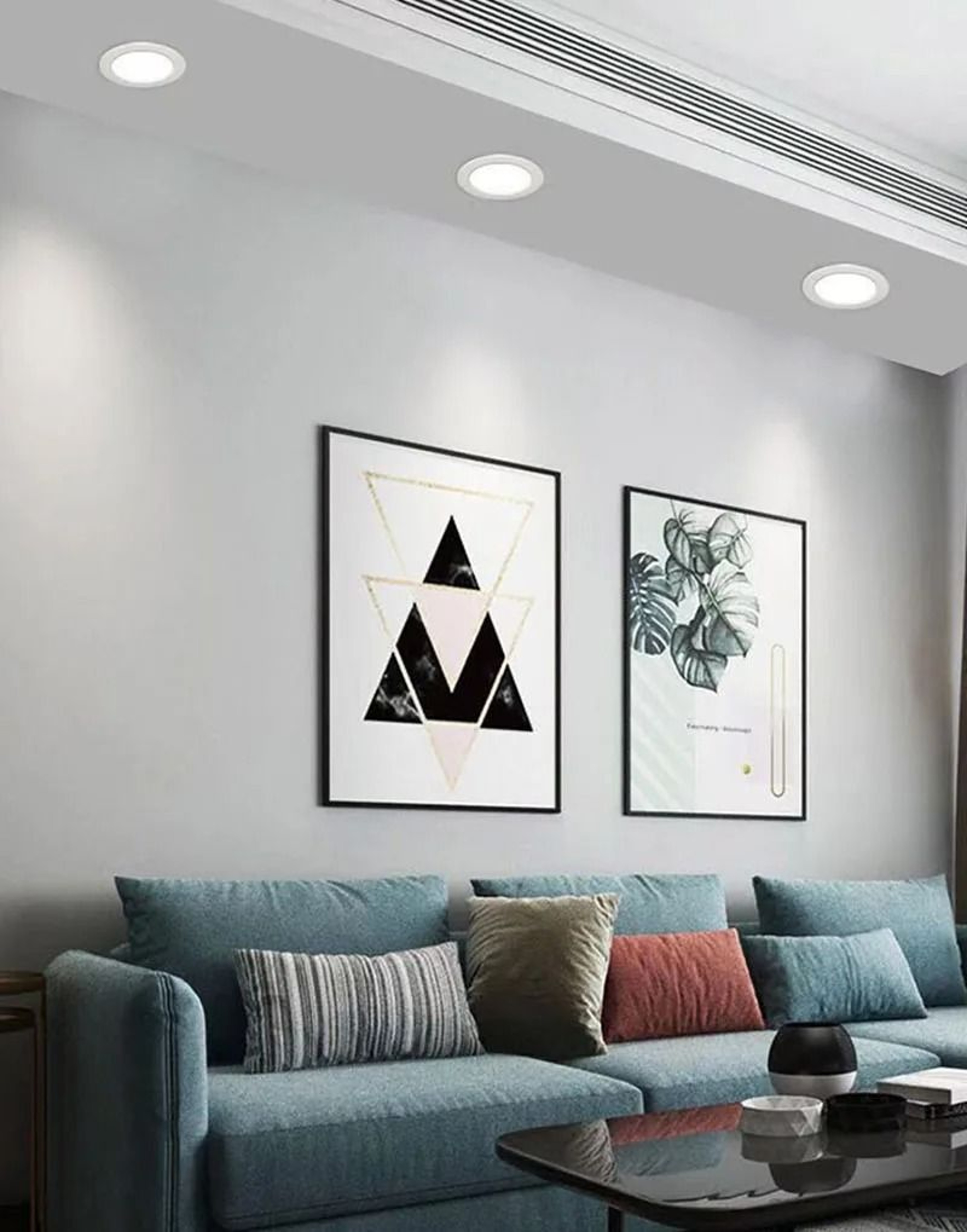 Round Embedded LED Downlight Set 5