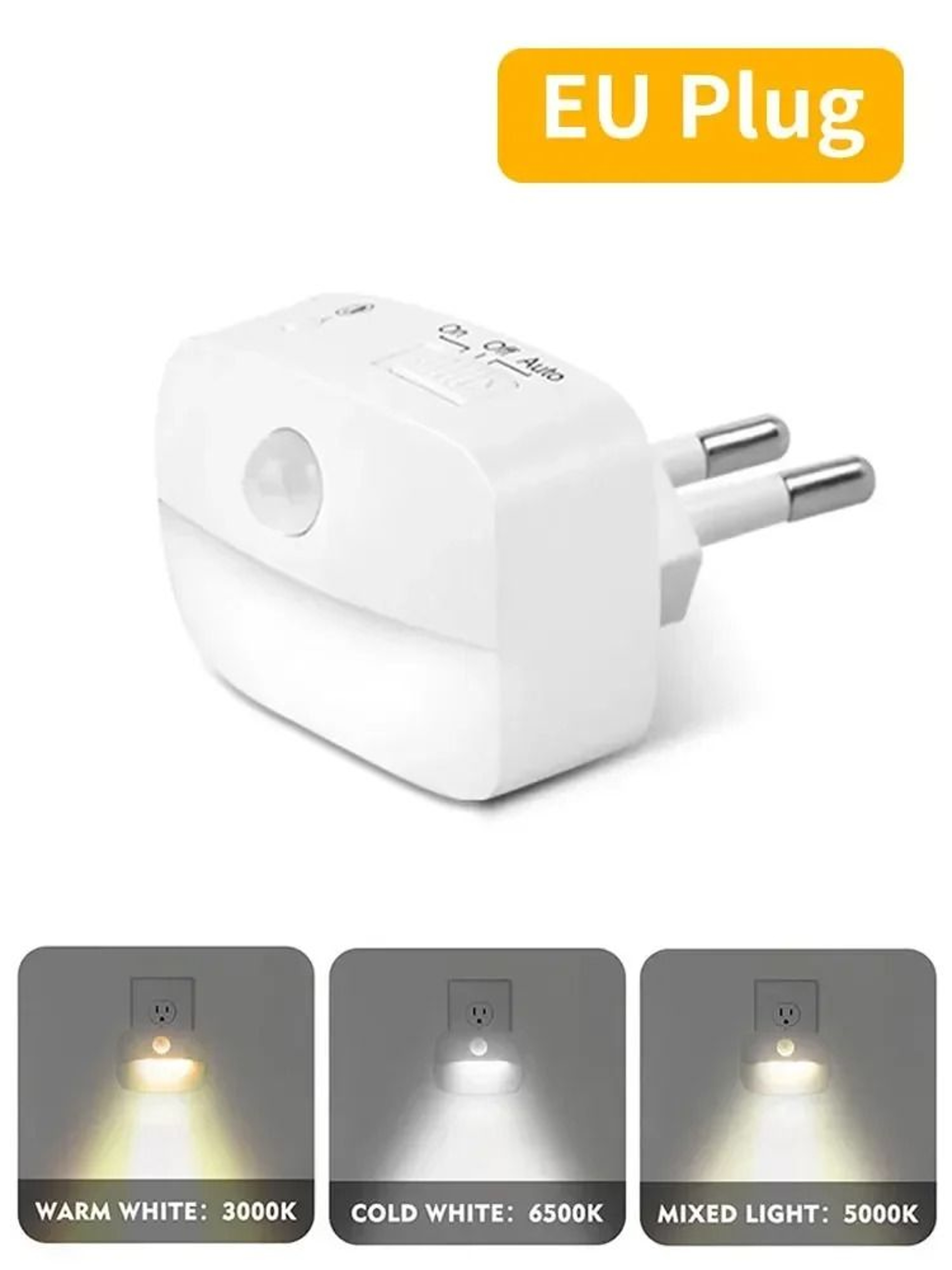 AuraSense Plug In Motion Light 8