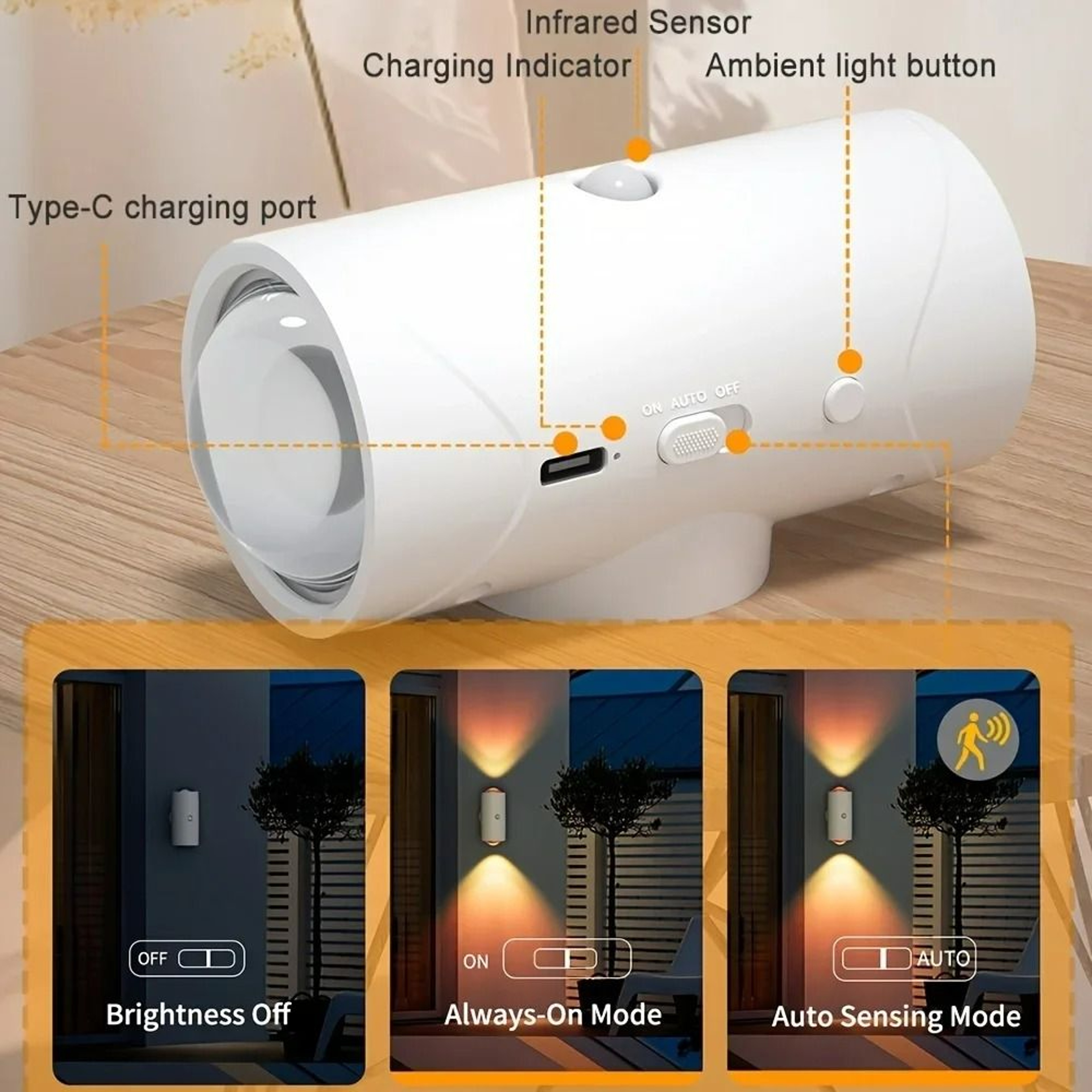 AuroraSense RGB Sunset Lamp 4