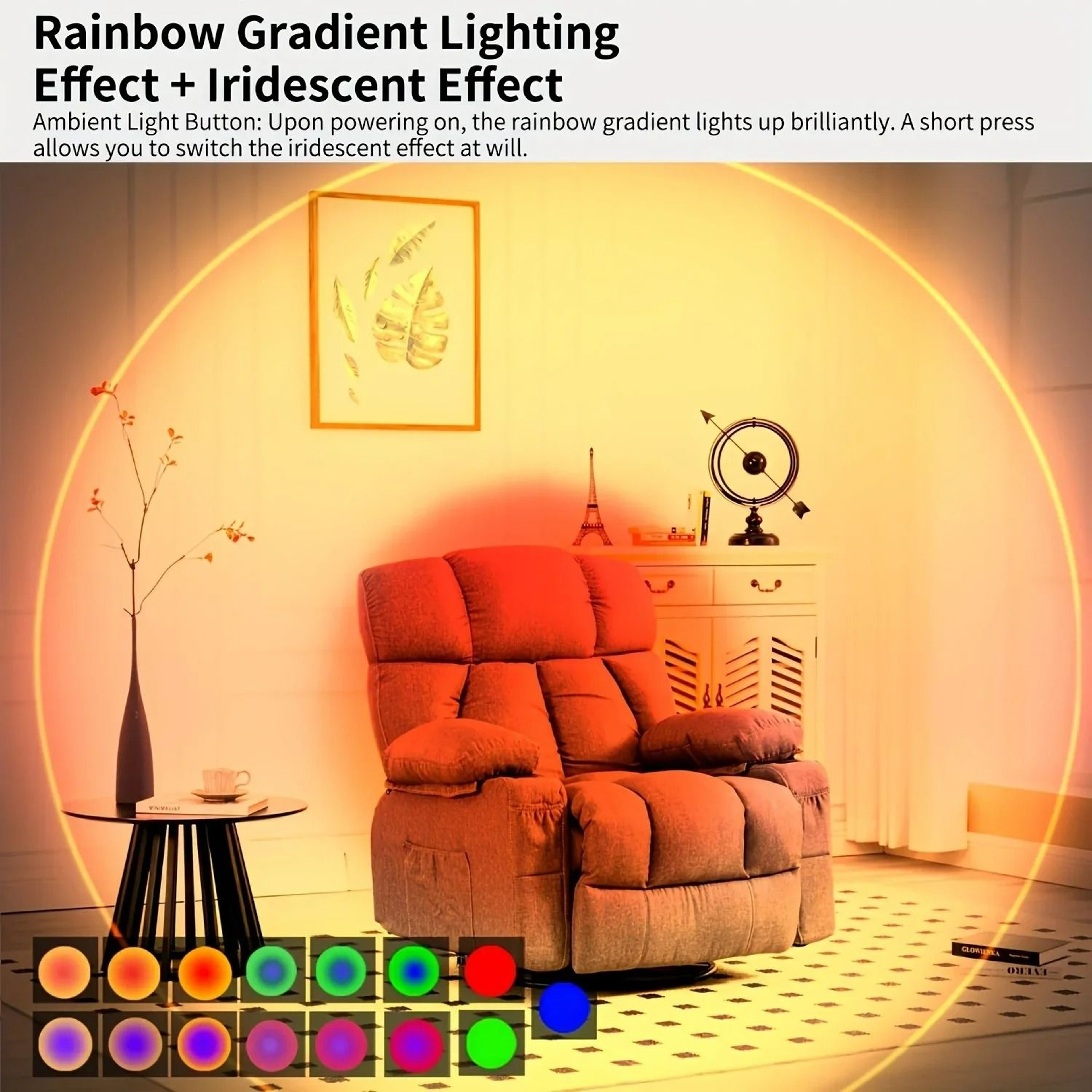 AuroraSense RGB Sunset Lamp 1