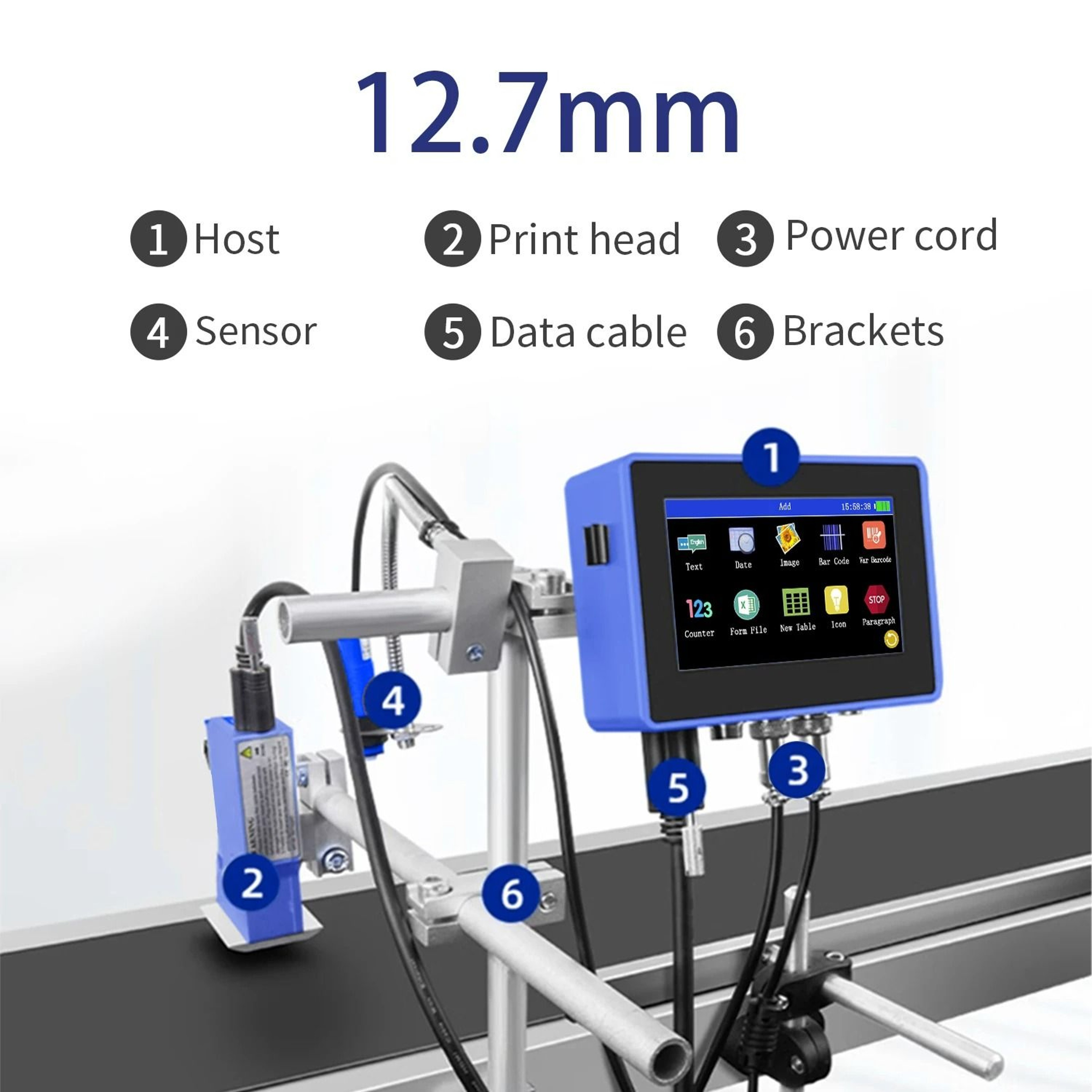 CodeStream 130PLUS Industrial Inkjet Printer 6