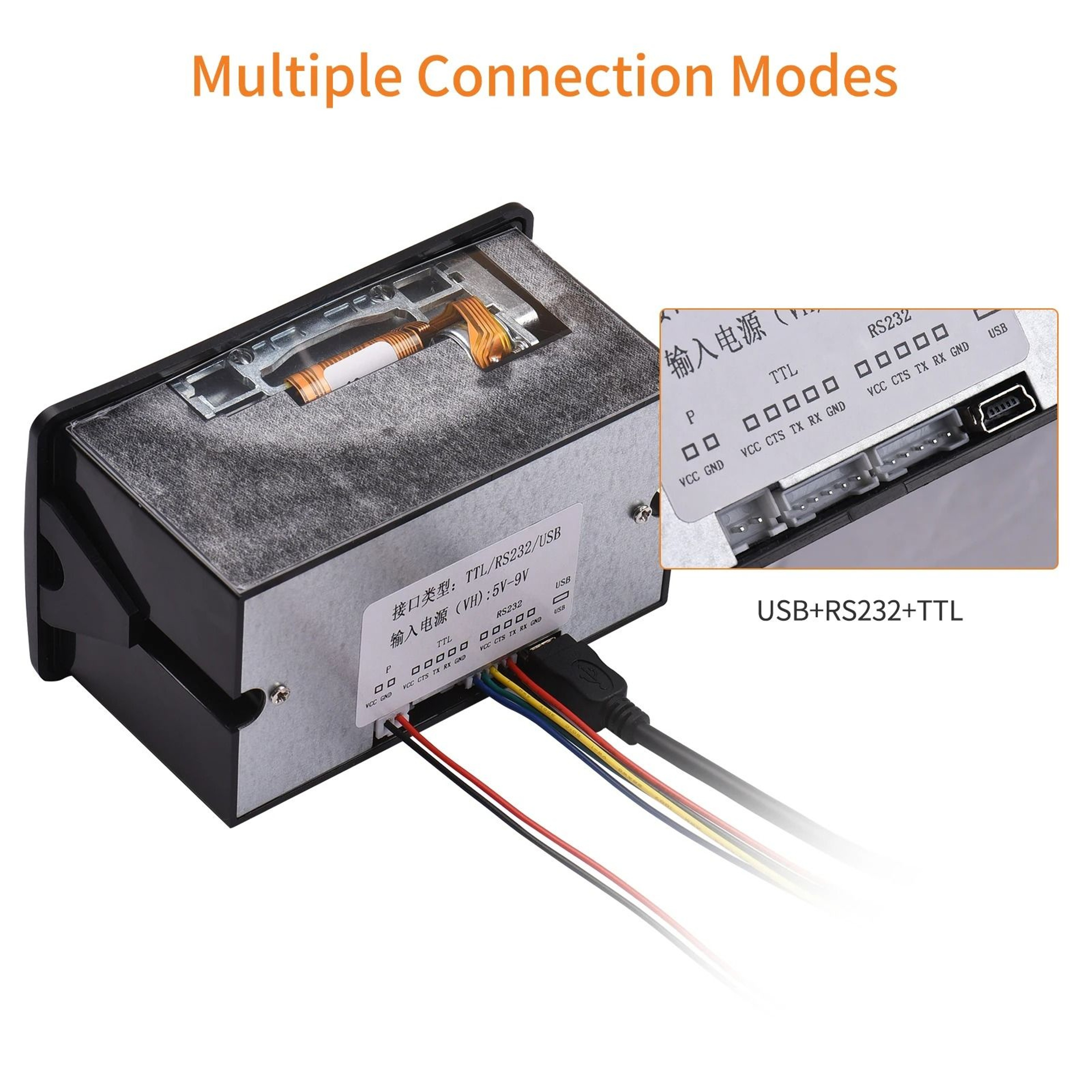 PrintCore 58mm Embedded Thermal Receipt Printer Module 2
