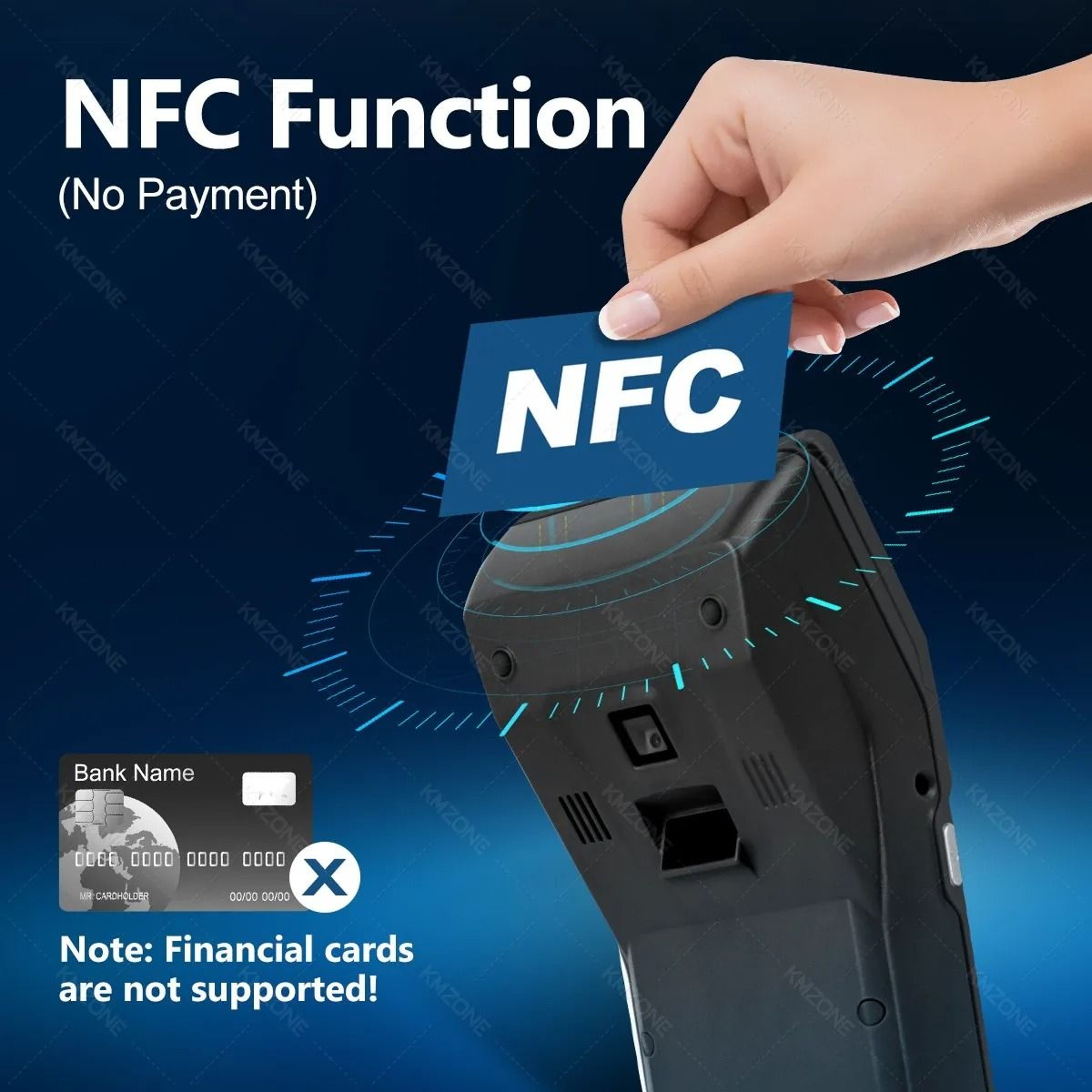 SmartPOS Android Handheld Receipt Printer Terminal 5