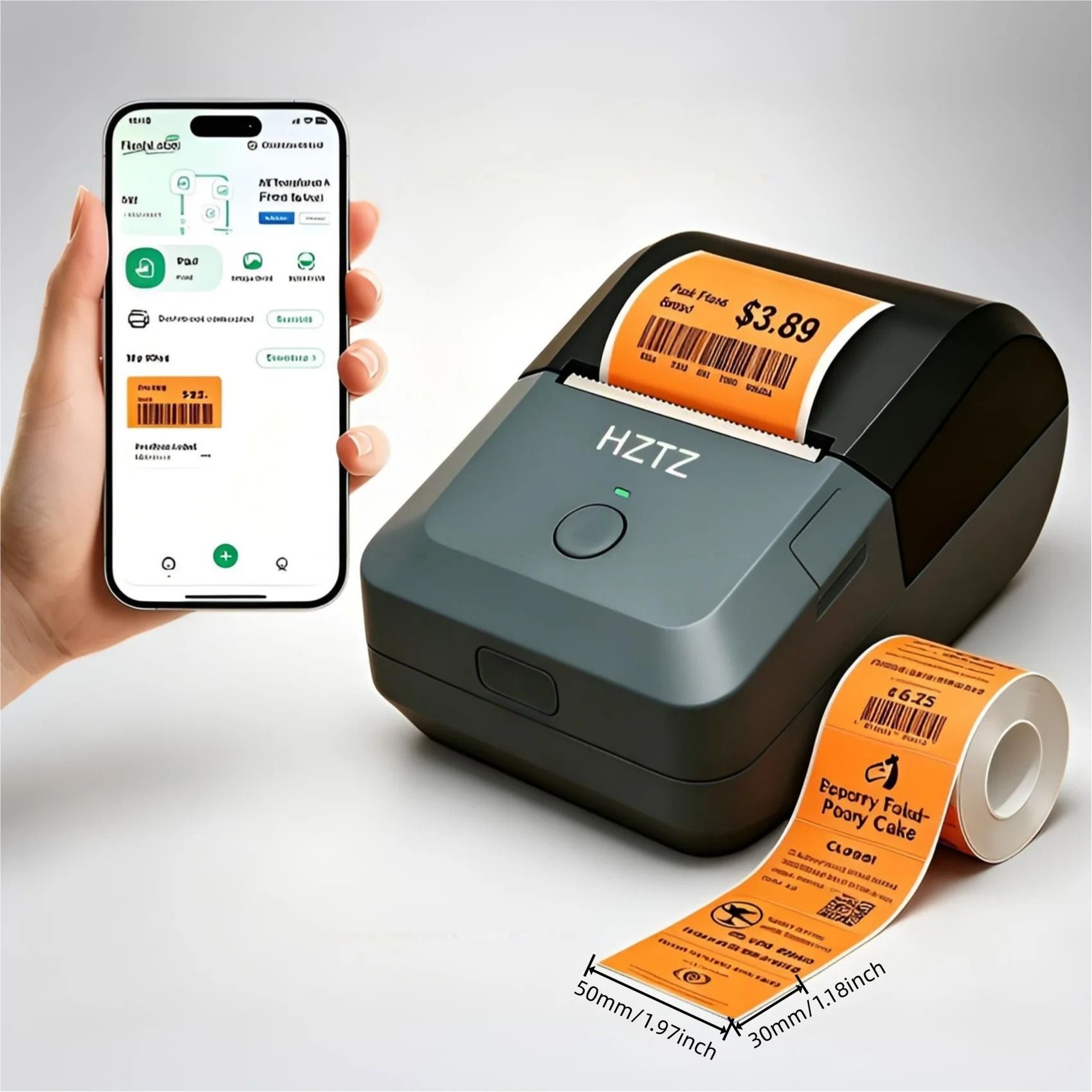 ColorTag Bluetooth Thermal Sticker Printer 16