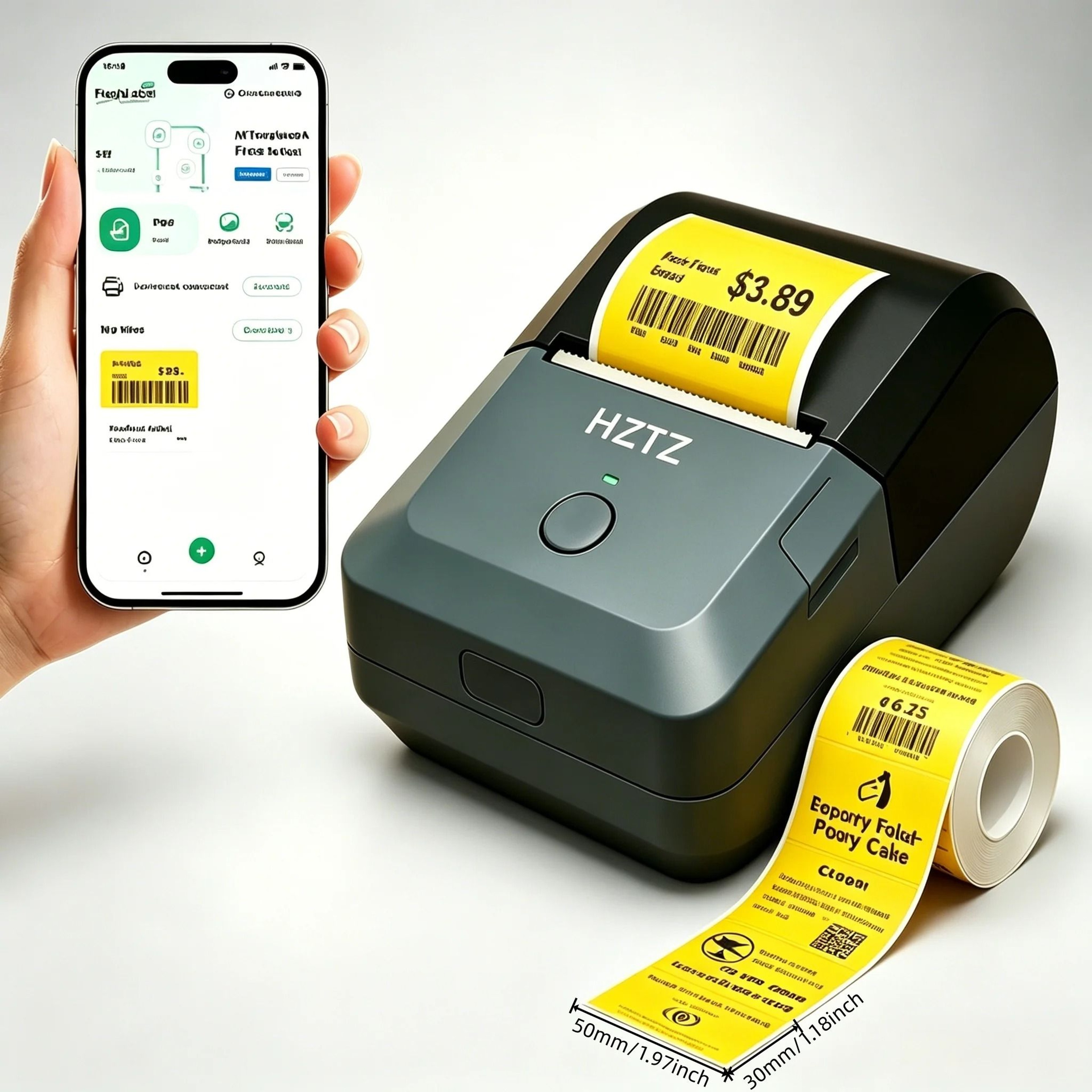 ColorTag Bluetooth Thermal Sticker Printer 8