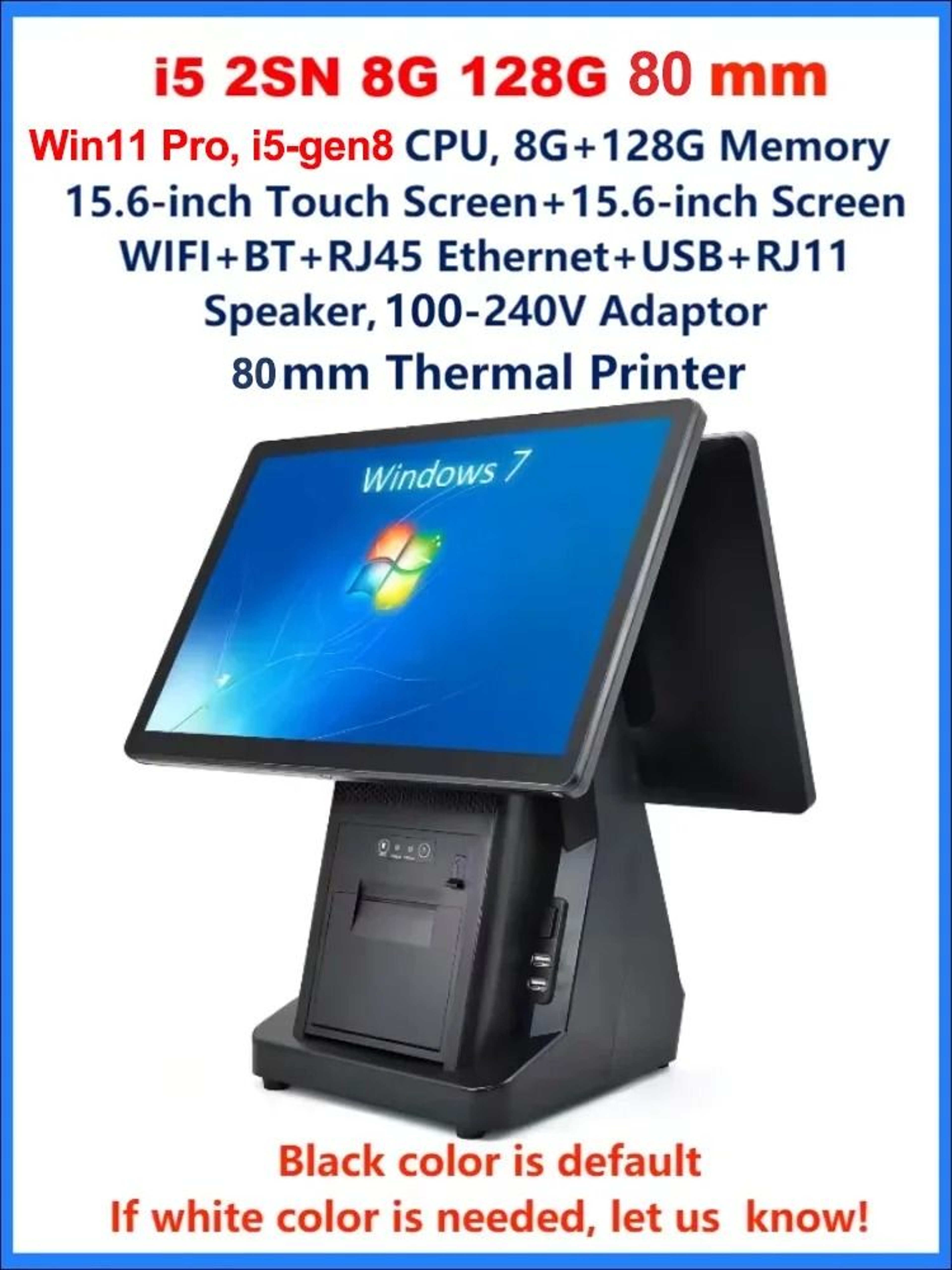 156 Inch Windows Touchscreen POS System 9