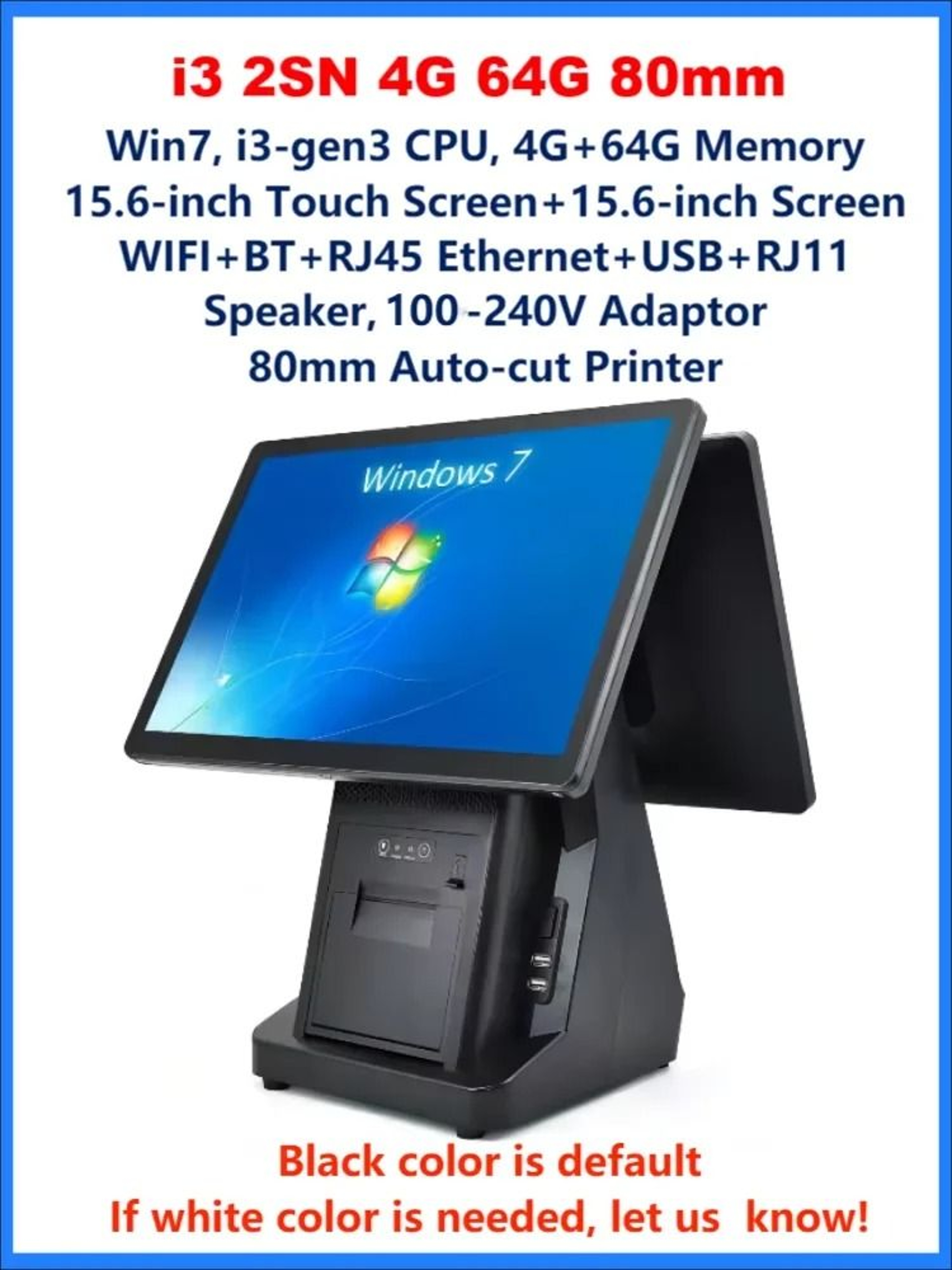 156 Inch Windows Touchscreen POS System 14