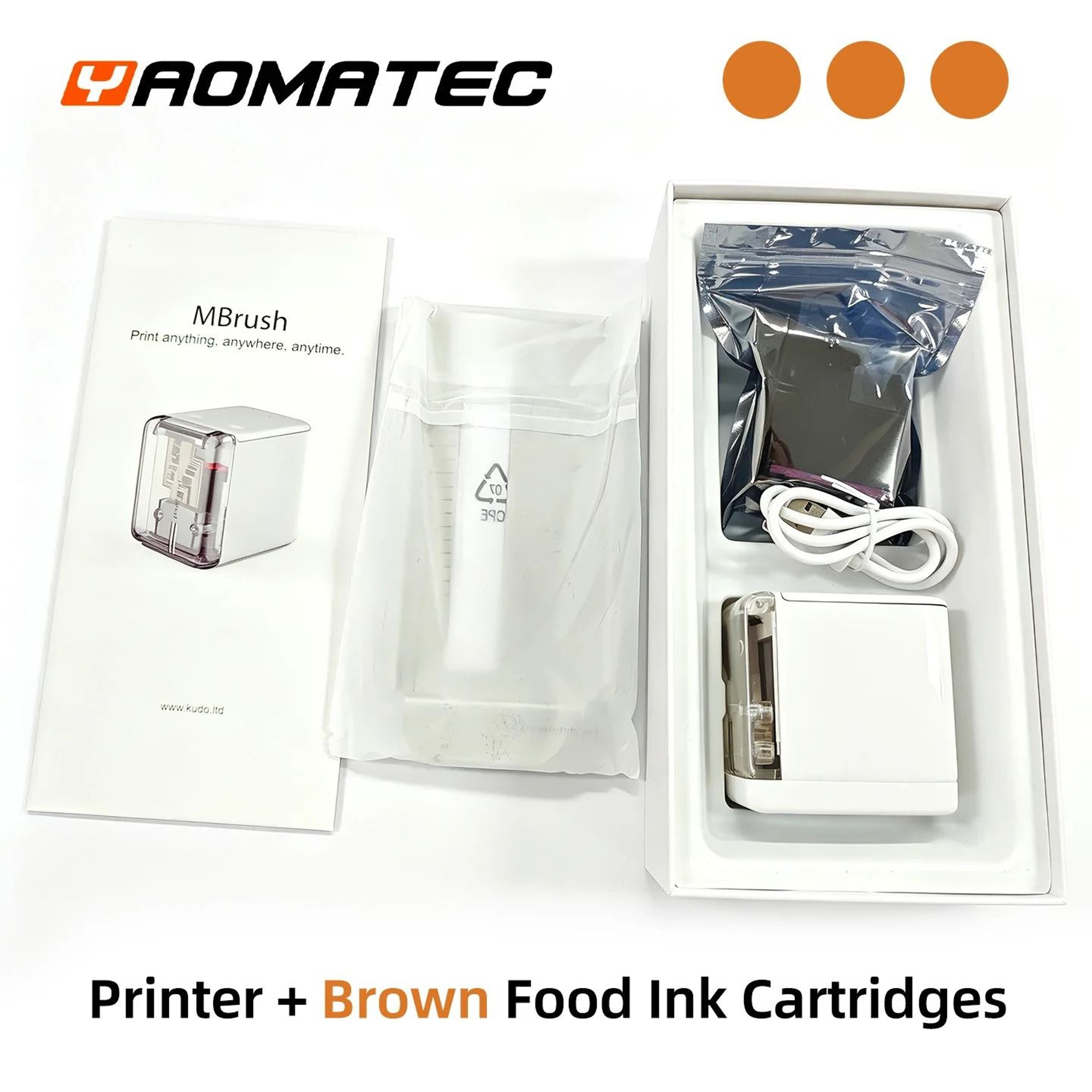 Mbrush PrintMini Portable Color Printer 8