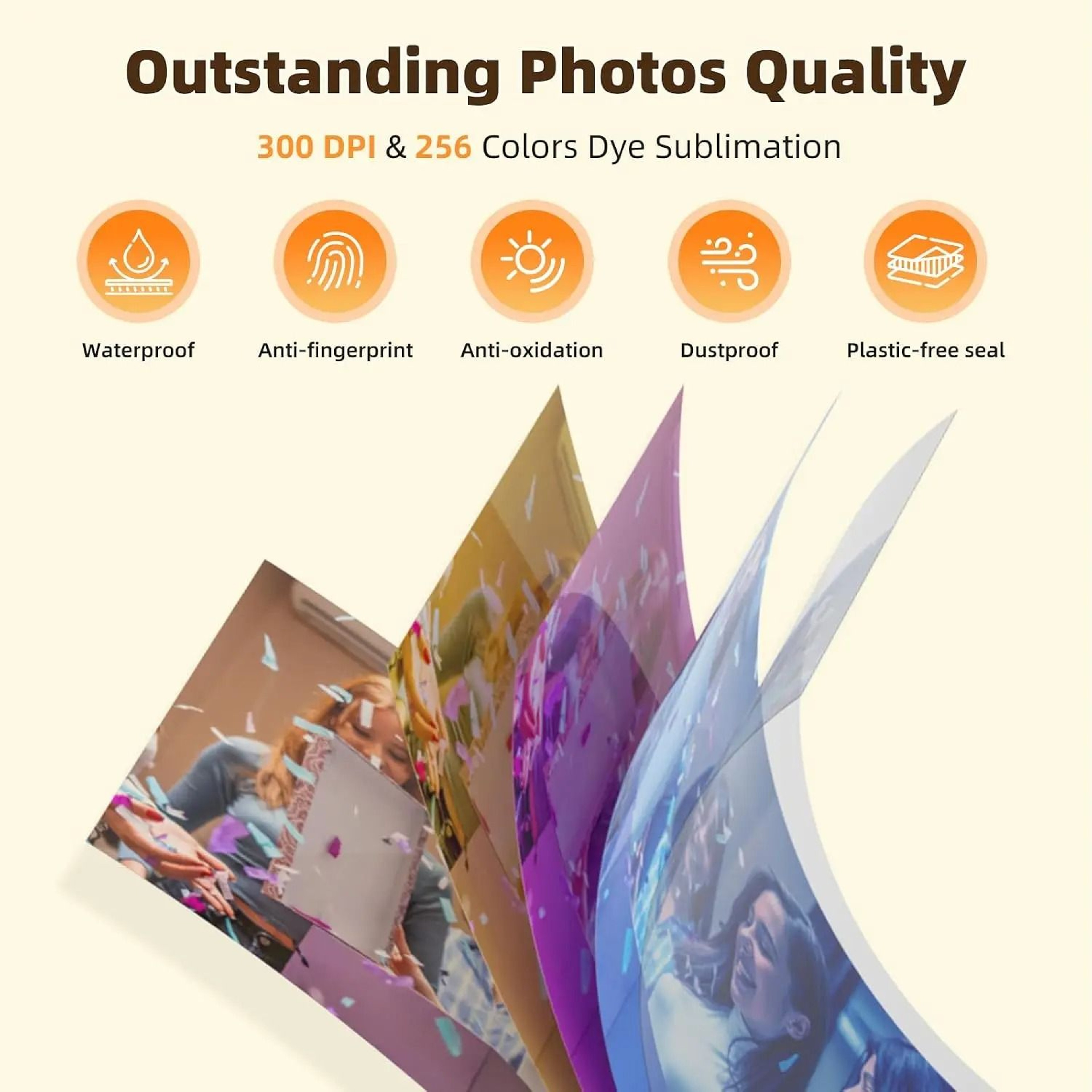CP4000 Portable 4x6 Color Photo Printer 5