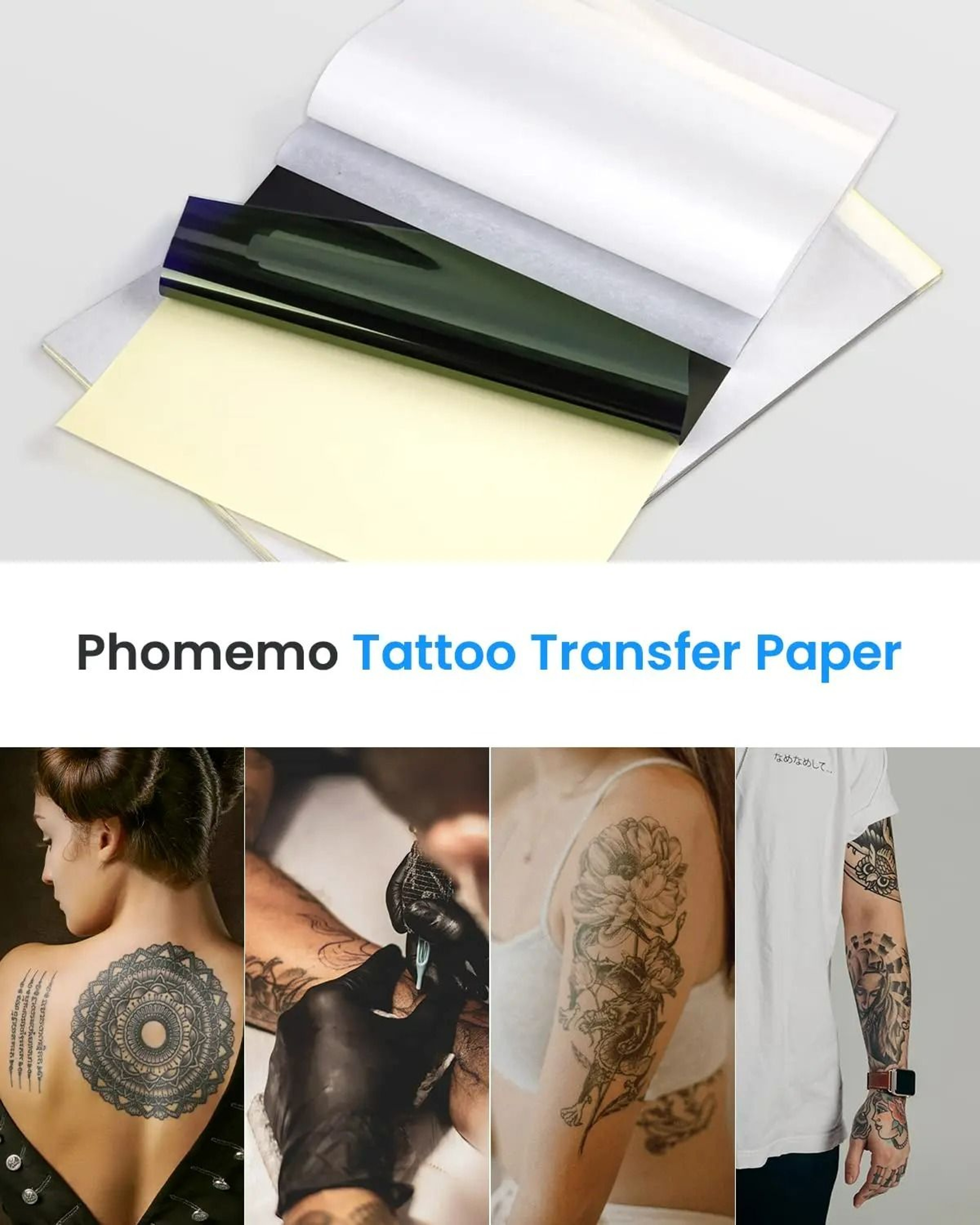 A4 Tattoo Stencil Transfer Paper 100 Sheets 1