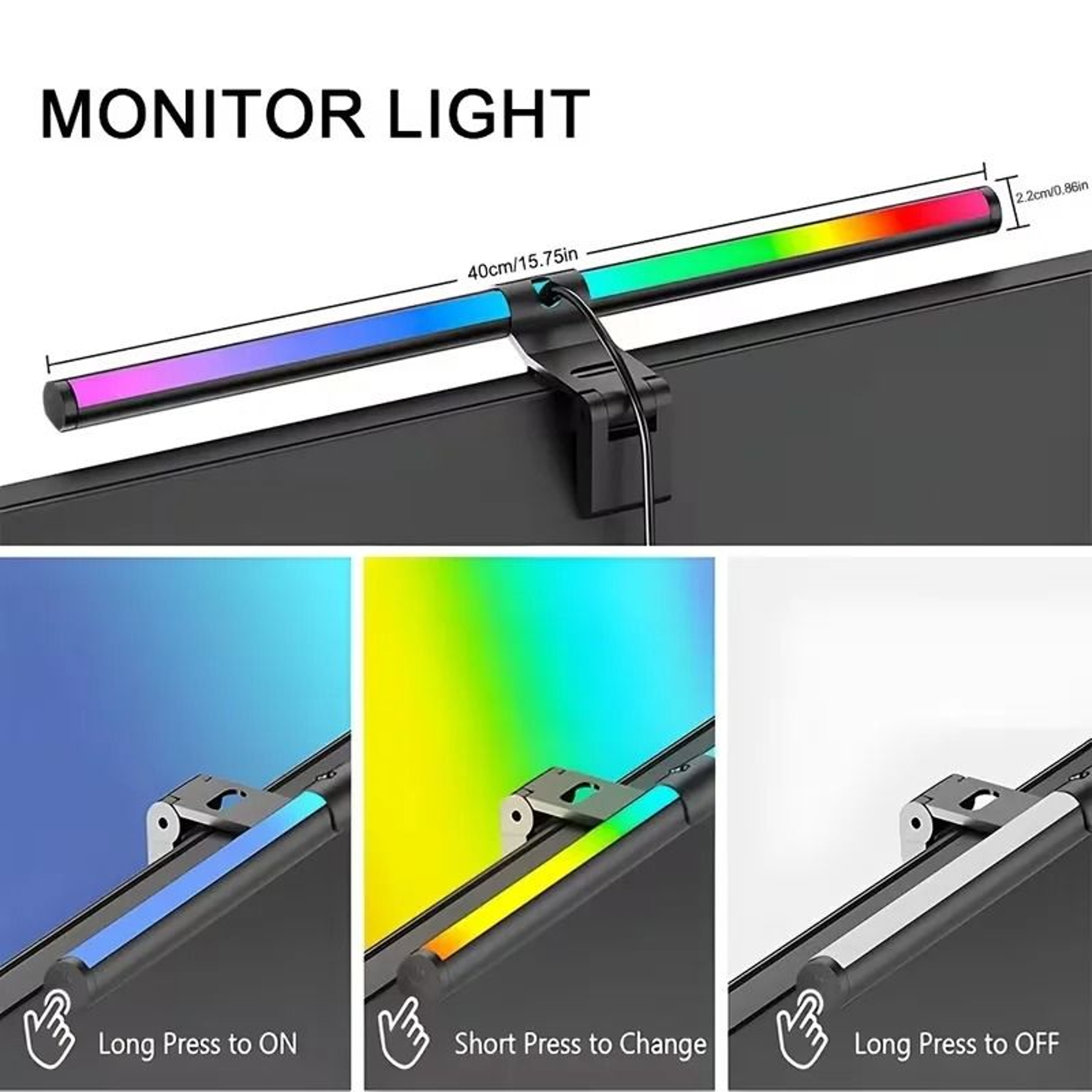 LumiBar USB Dimmable Monitor Light 2