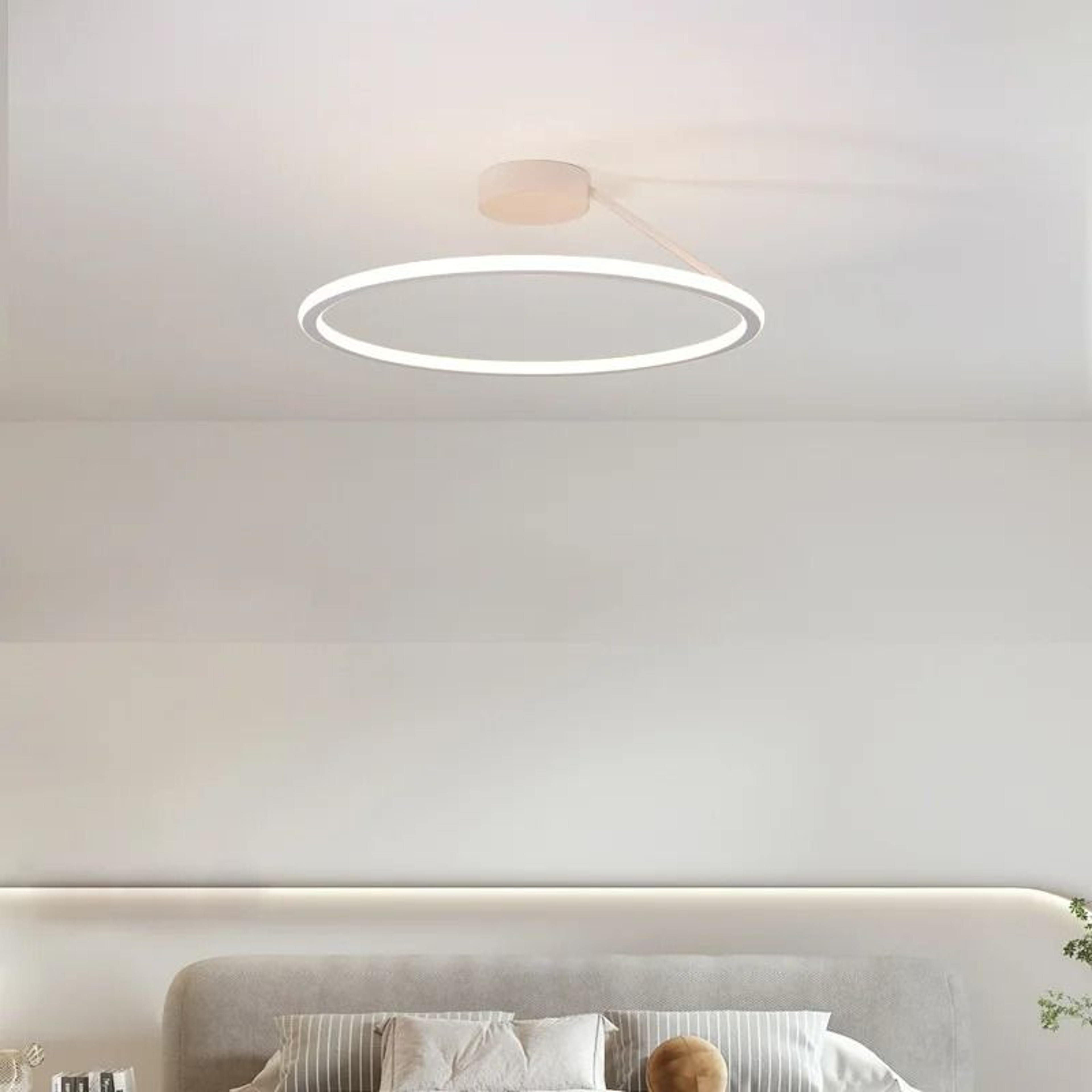 Modern Dimmable LED Ring Ceiling Chandelier 4