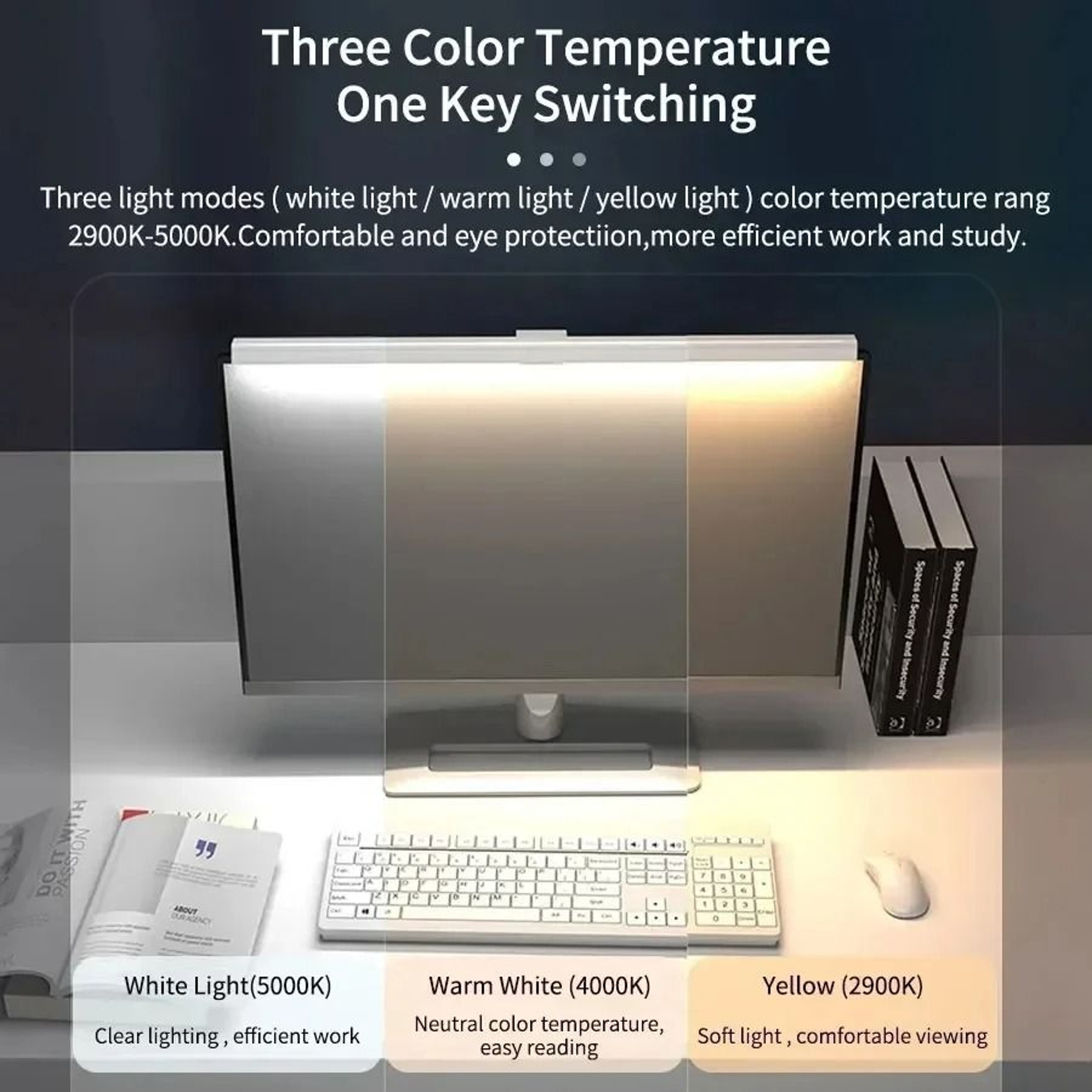 ClearBeam USB Dimmable Monitor LightC 3
