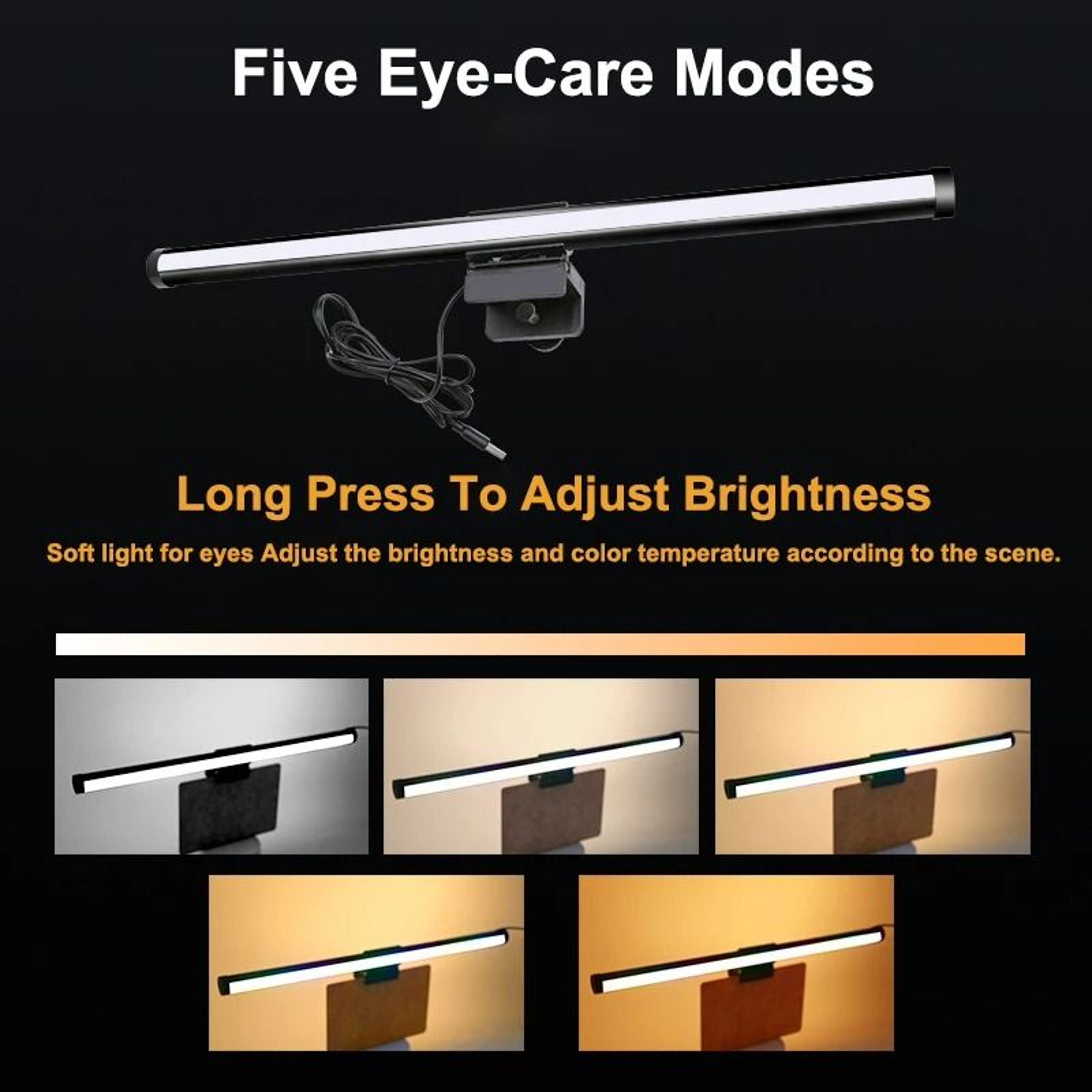 RGB CCT Gaming Monitor Light Bar 5
