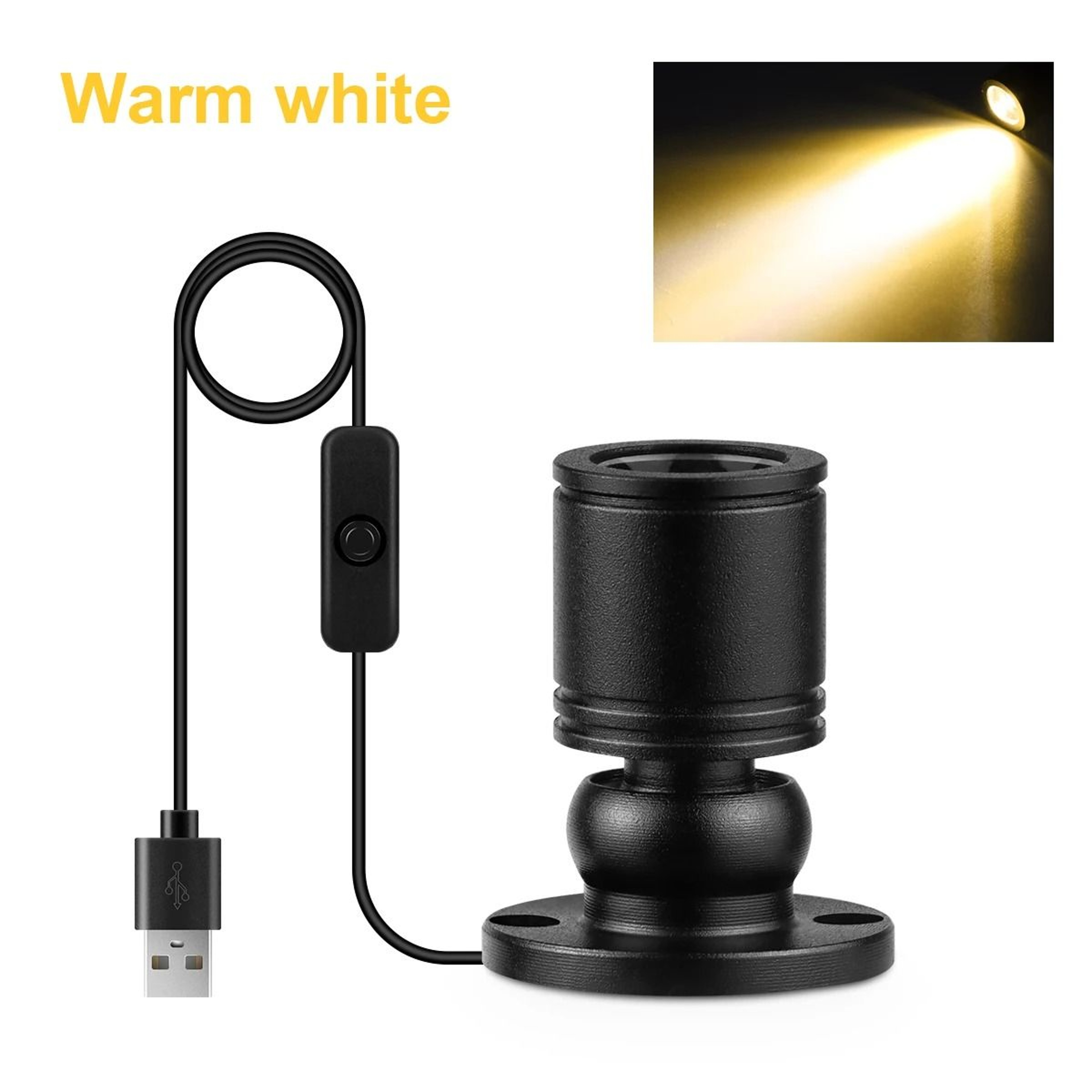 LumiPivot USB Adjustable Mini Spotlight 7