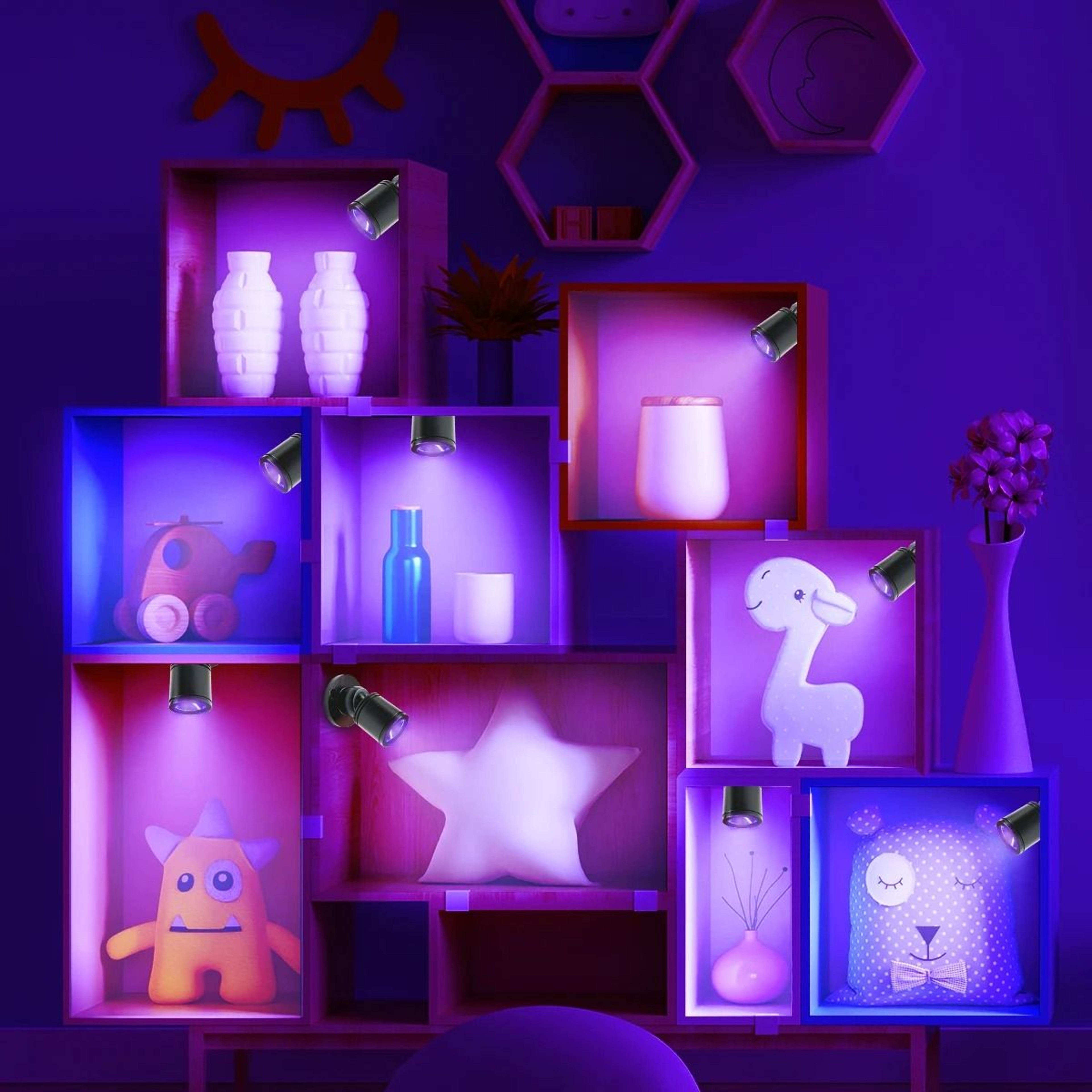 VioletBeam UV Mini Spotlights 5
