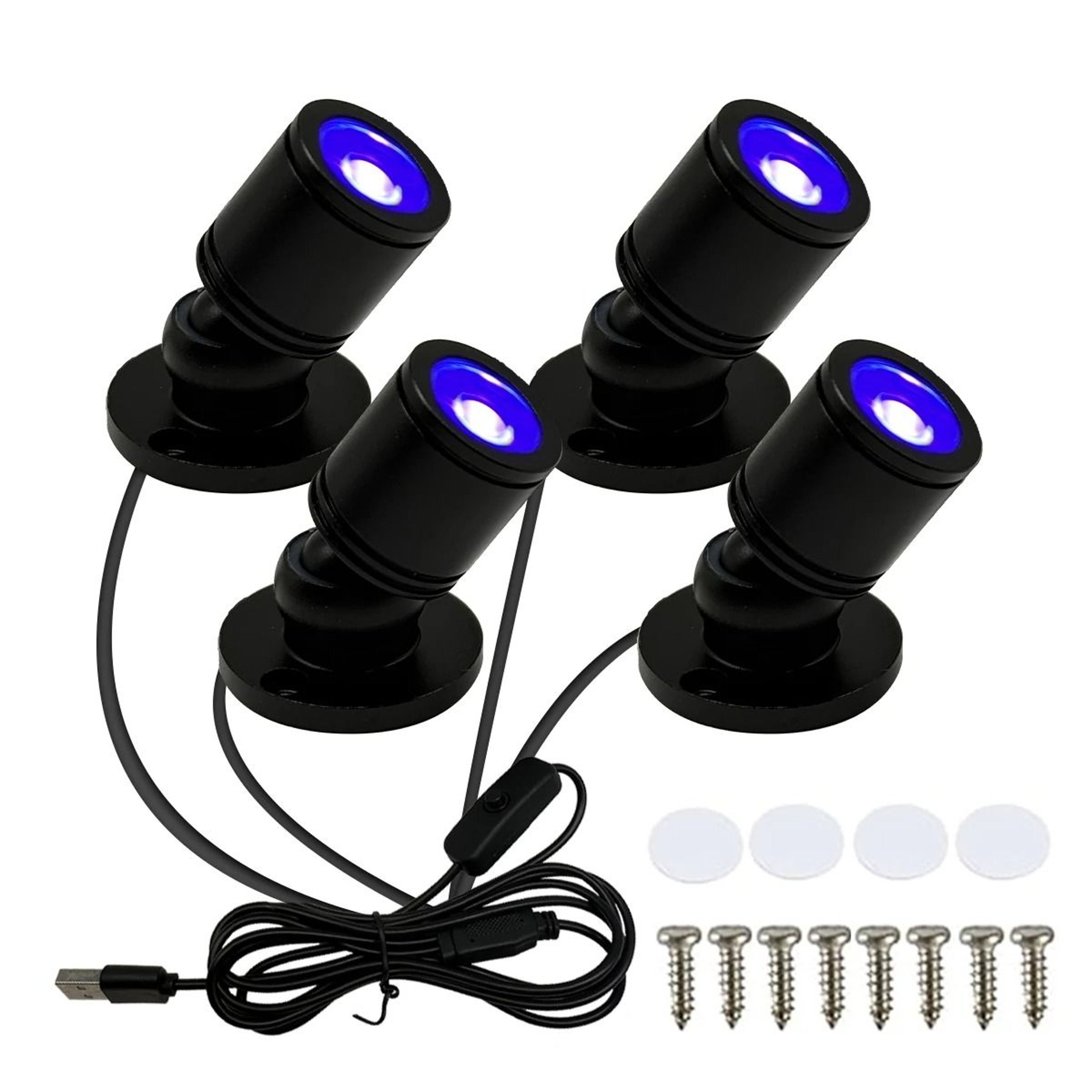 VioletBeam UV Mini Spotlights 9