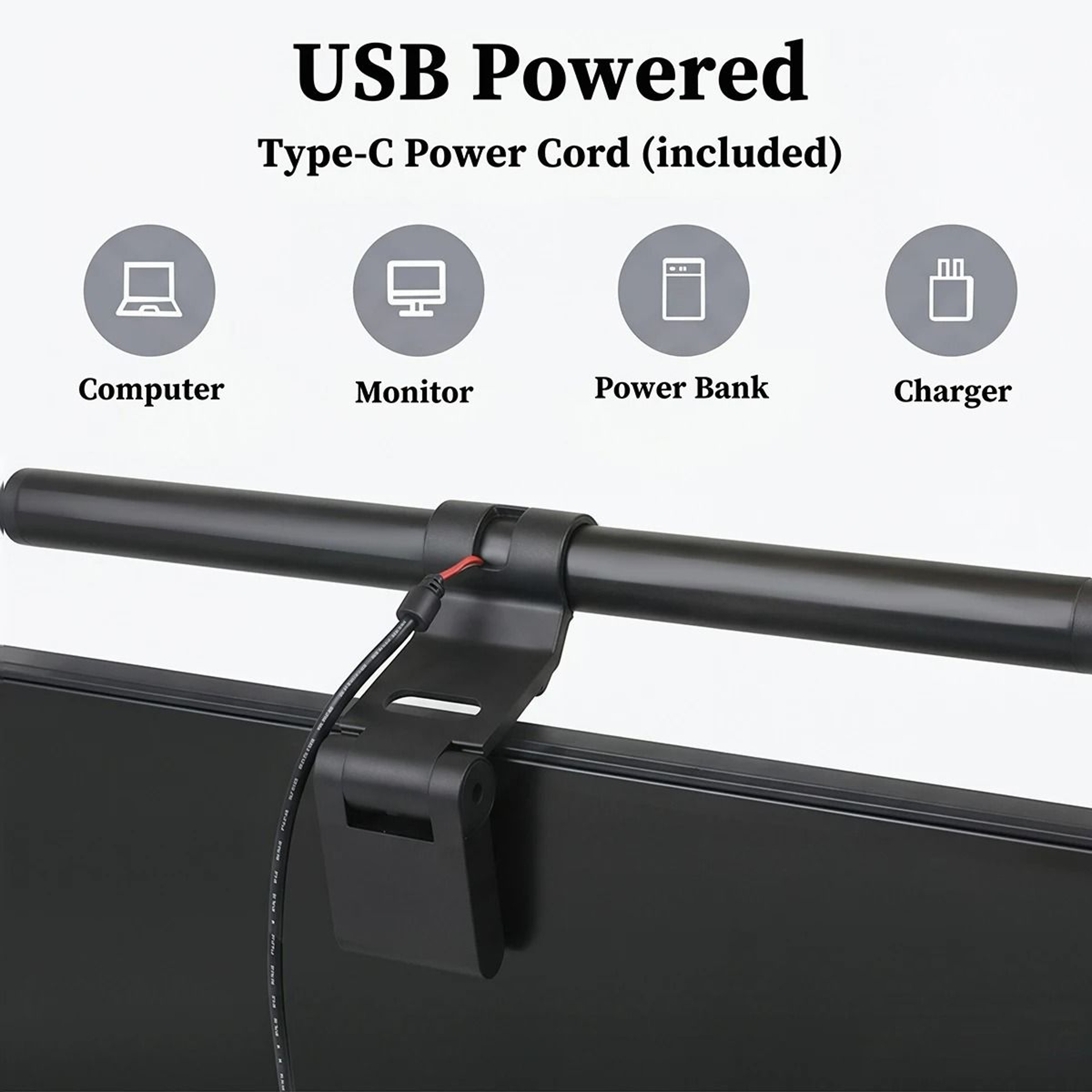 USB Dimmable LED Monitor Light Bar 2