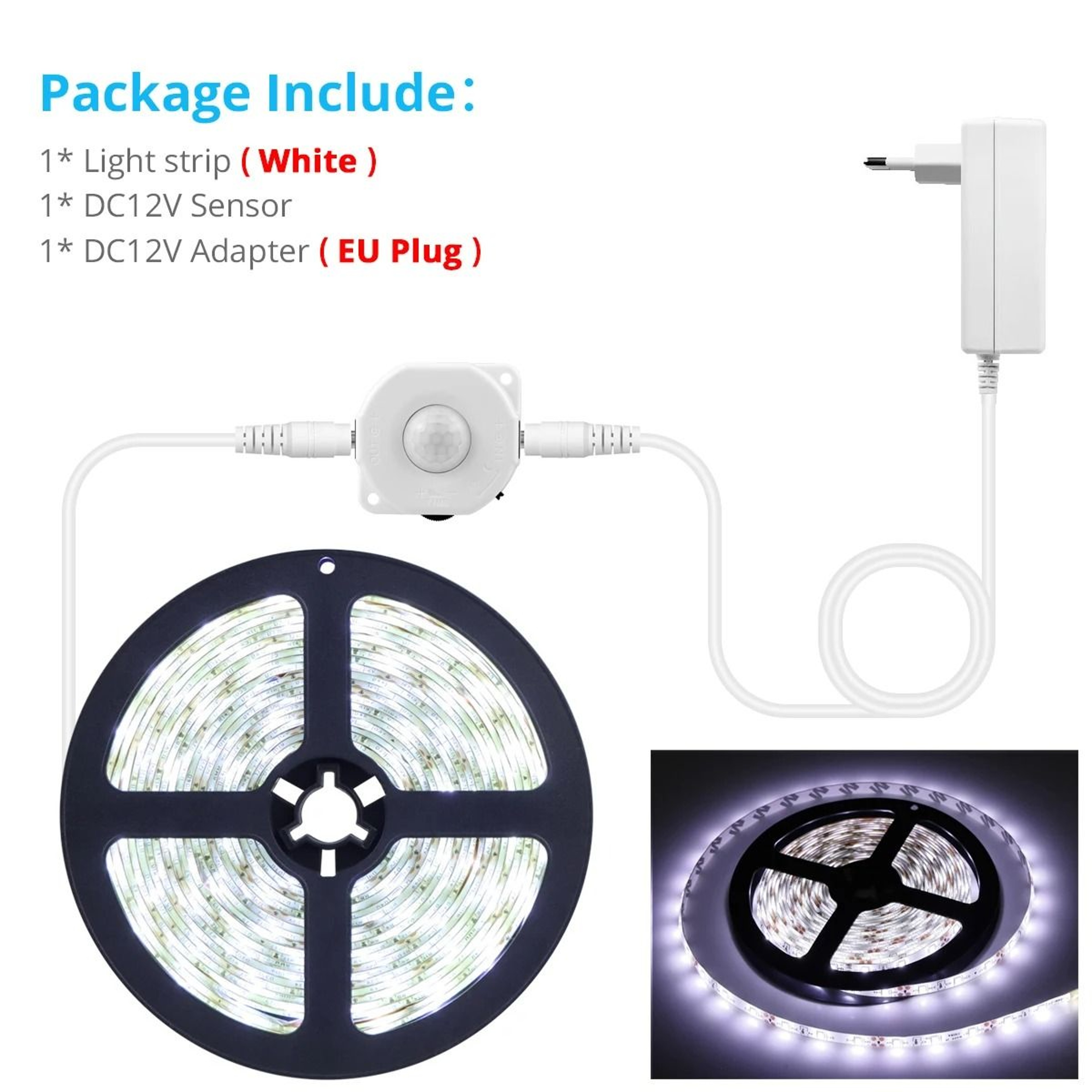 Smart PIR Motion Sensor LED Strip 6