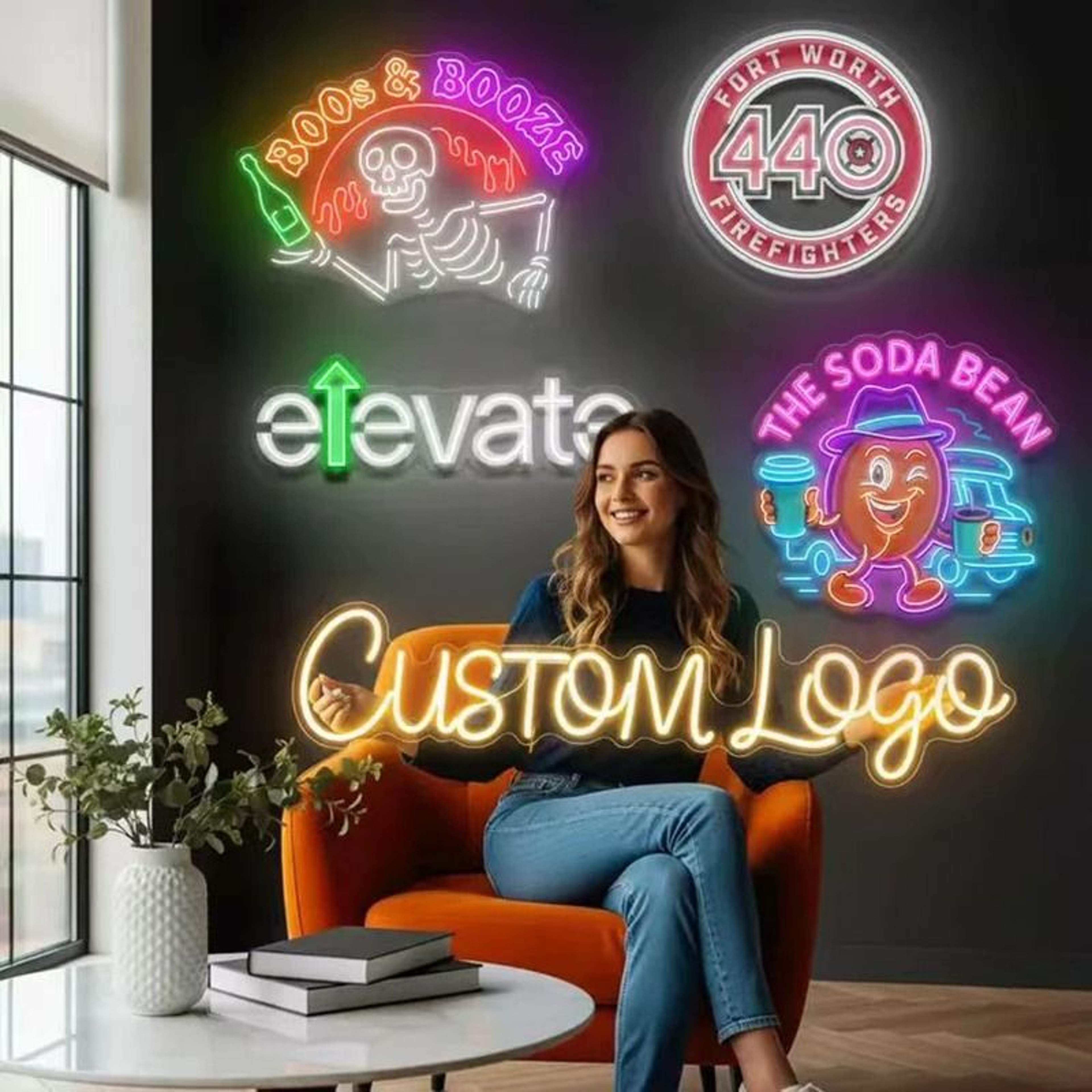 NeonMuse Personalized LED Name Signs 1