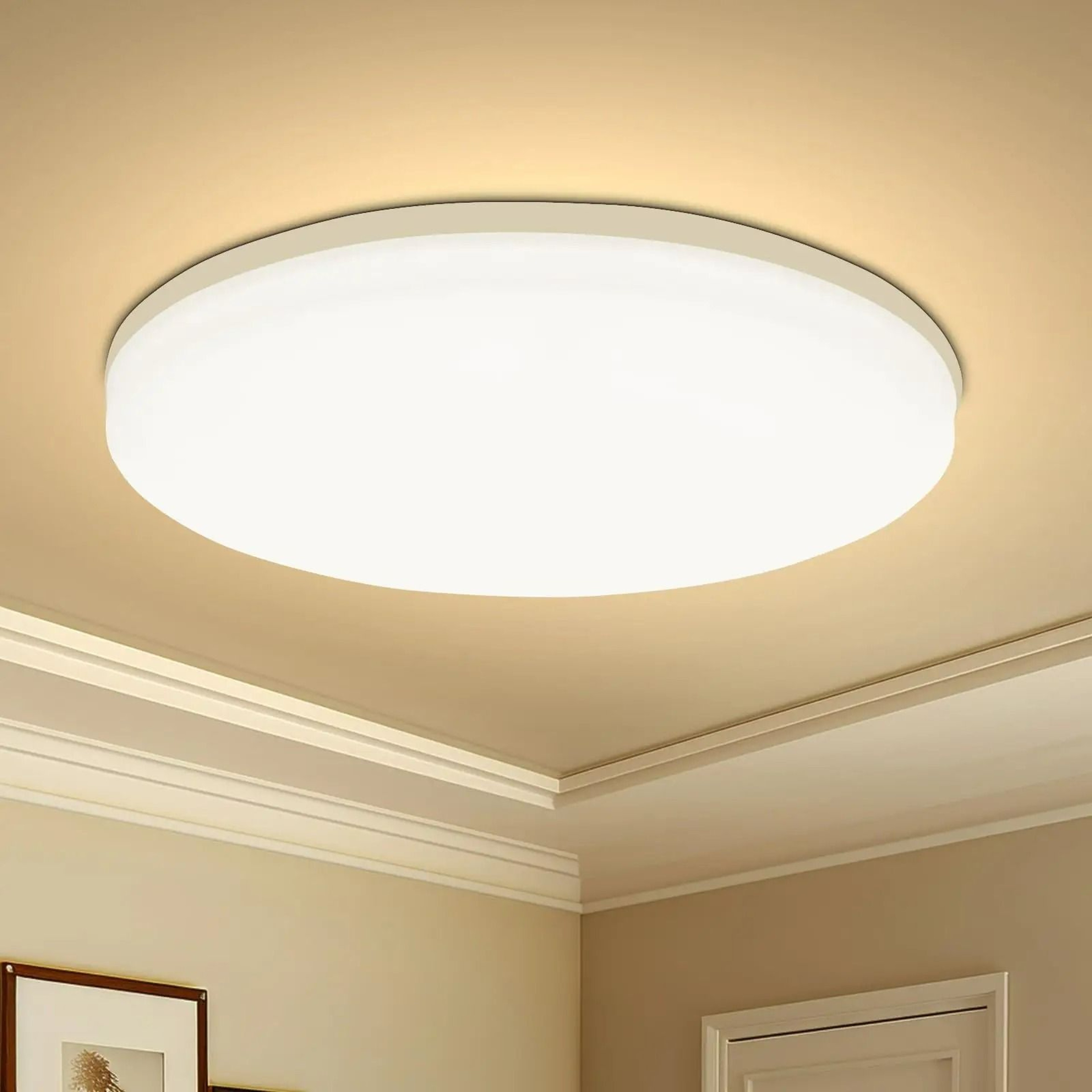 LumaCrest Modern Round LED Ceiling Light 8