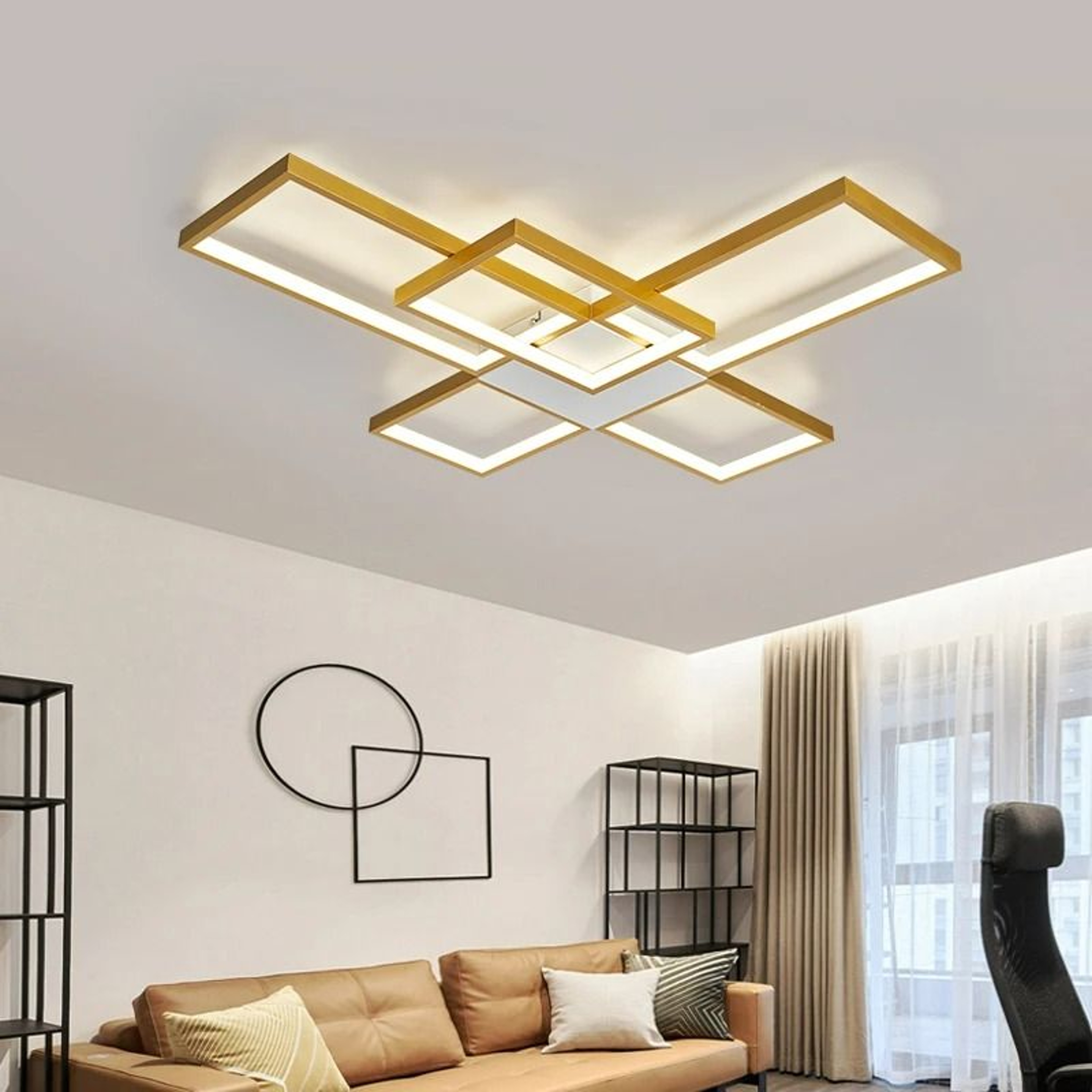 LuxeGlow Modern LED Ceiling Light 1