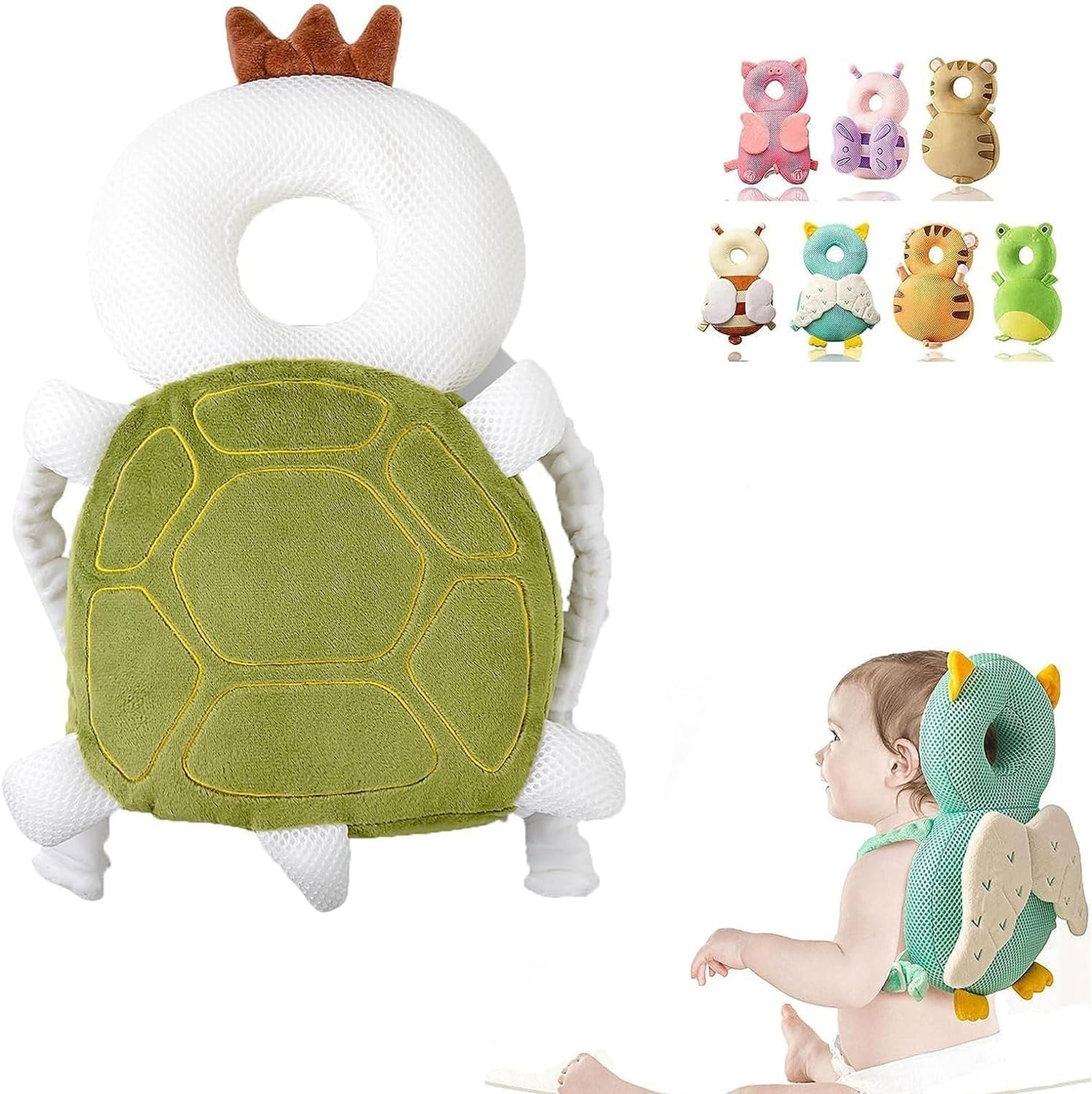 Toddler Baby Head Protector Pillow  Safety Cushion For 13T Infants With Cute Cartoon Wings Design 12