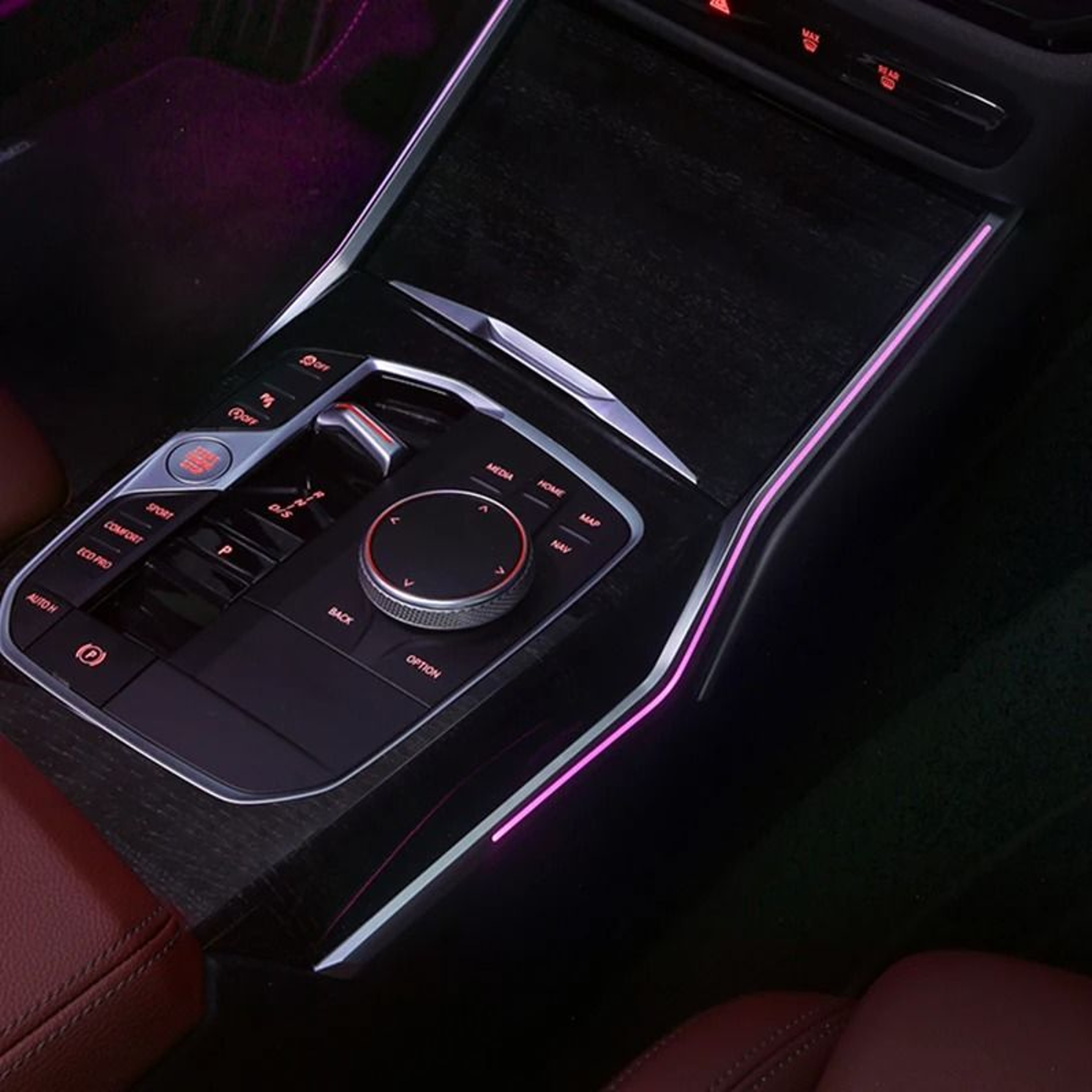 Center Console Saddle Light For BMW G20 G22 G80 G82 M3 M4 I3 I4 Ambient Interior Light 1