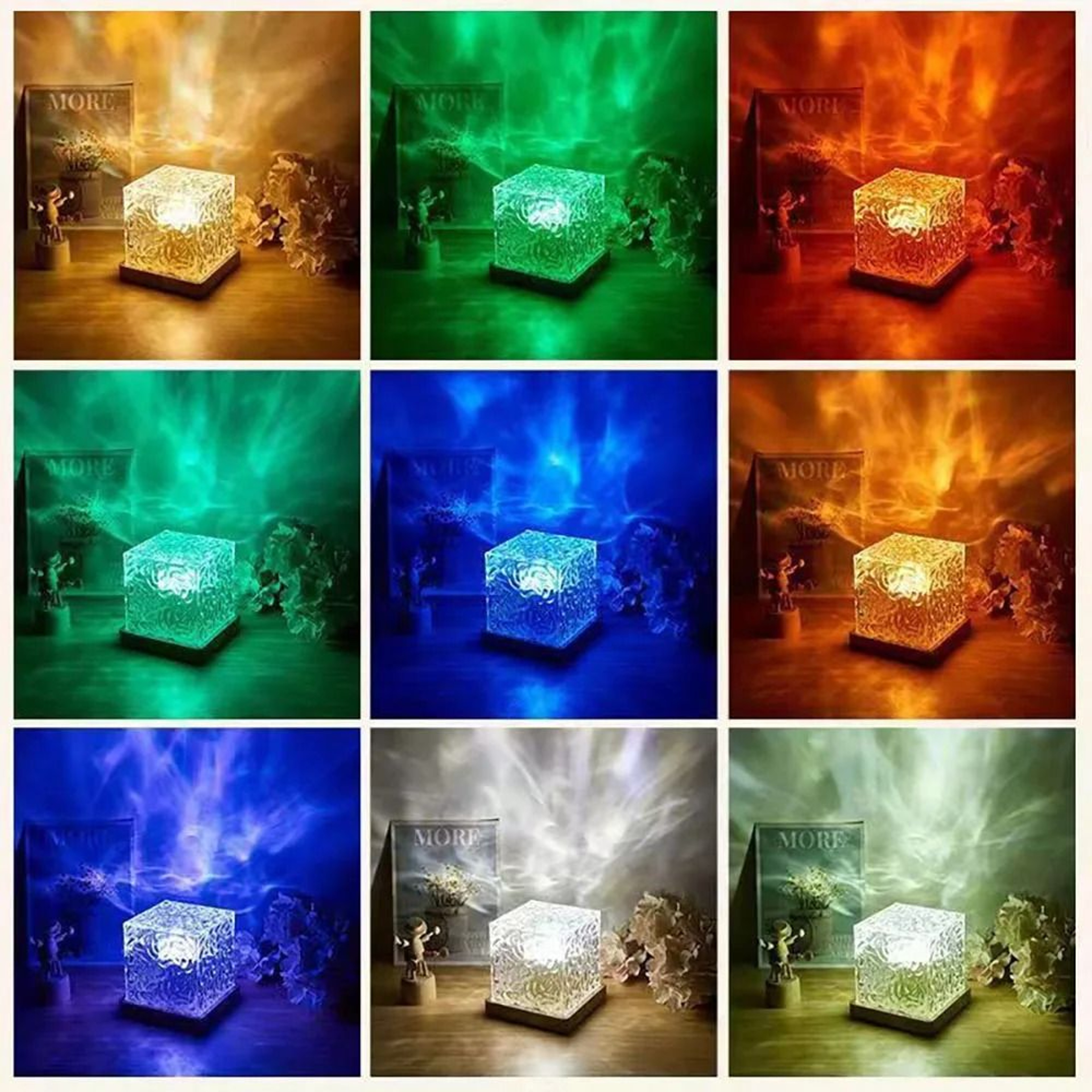 Aurora Borealis Projection Lamp Ocean Atmosphere Lamp Ceiling Starry Night Light 1