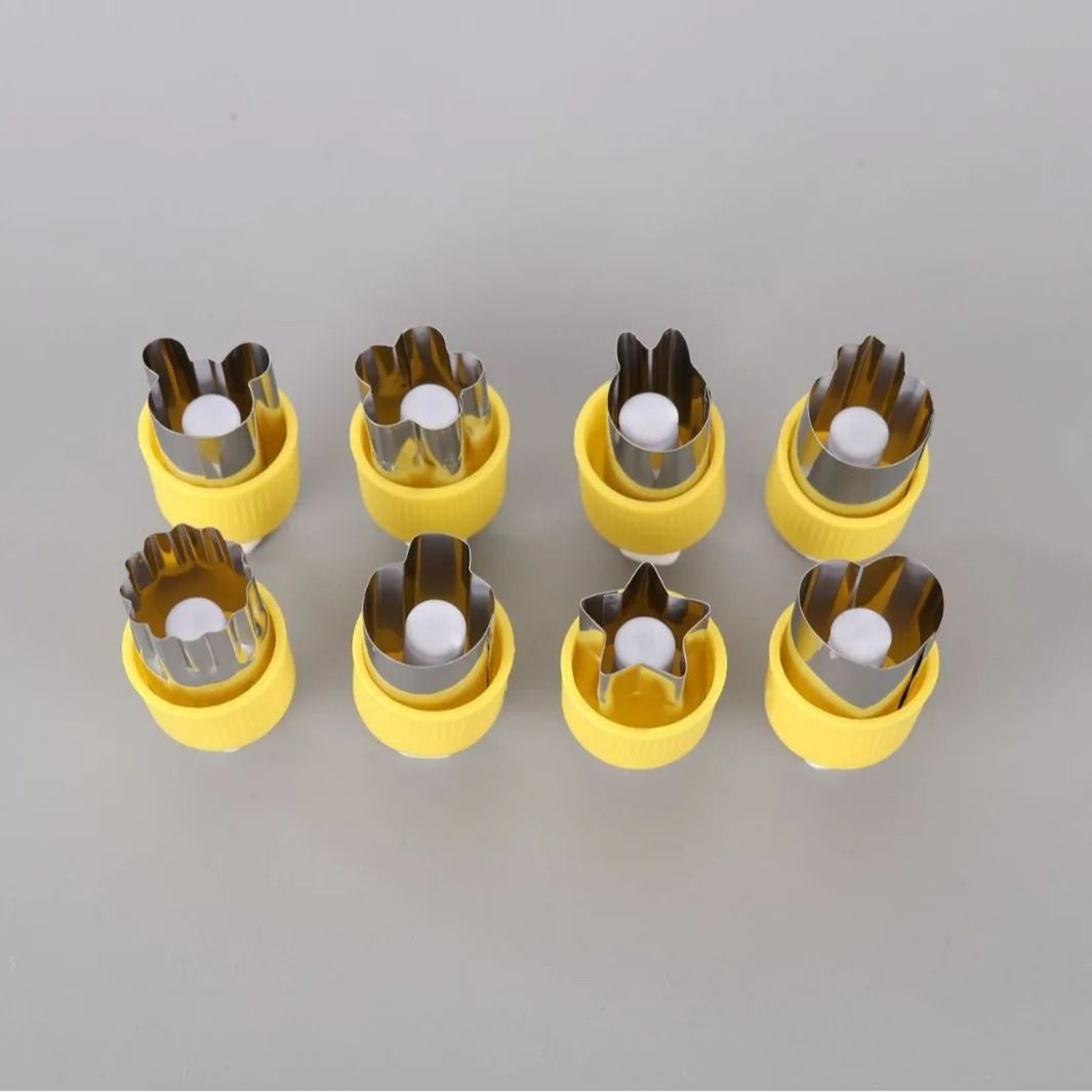 Pressed Fruit Printing Cutting Die 6 Piece Set Stainless Steel Vegetable Biscuit Cutter 10