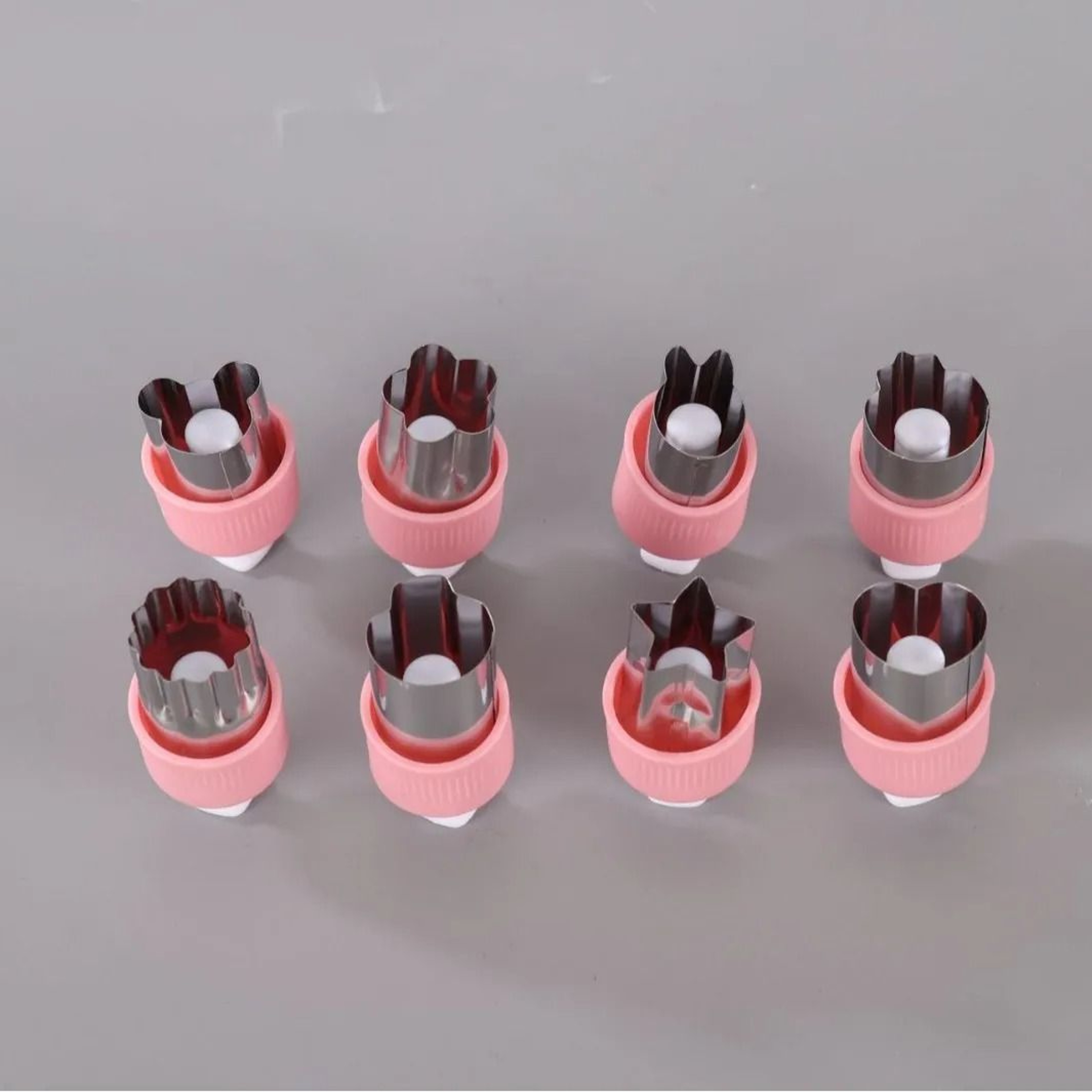 Pressed Fruit Printing Cutting Die 6 Piece Set Stainless Steel Vegetable Biscuit Cutter 6