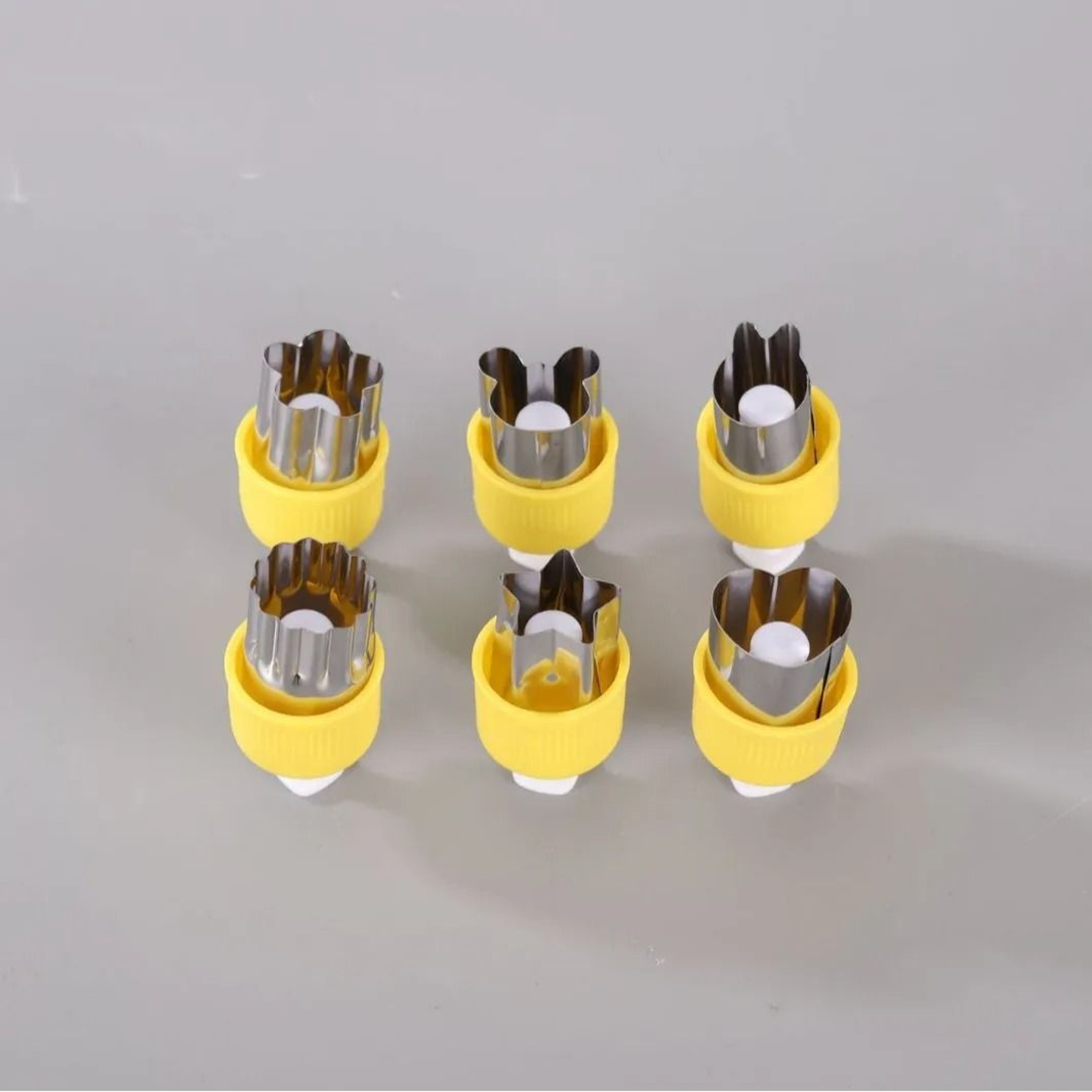 Pressed Fruit Printing Cutting Die 6 Piece Set Stainless Steel Vegetable Biscuit Cutter 13