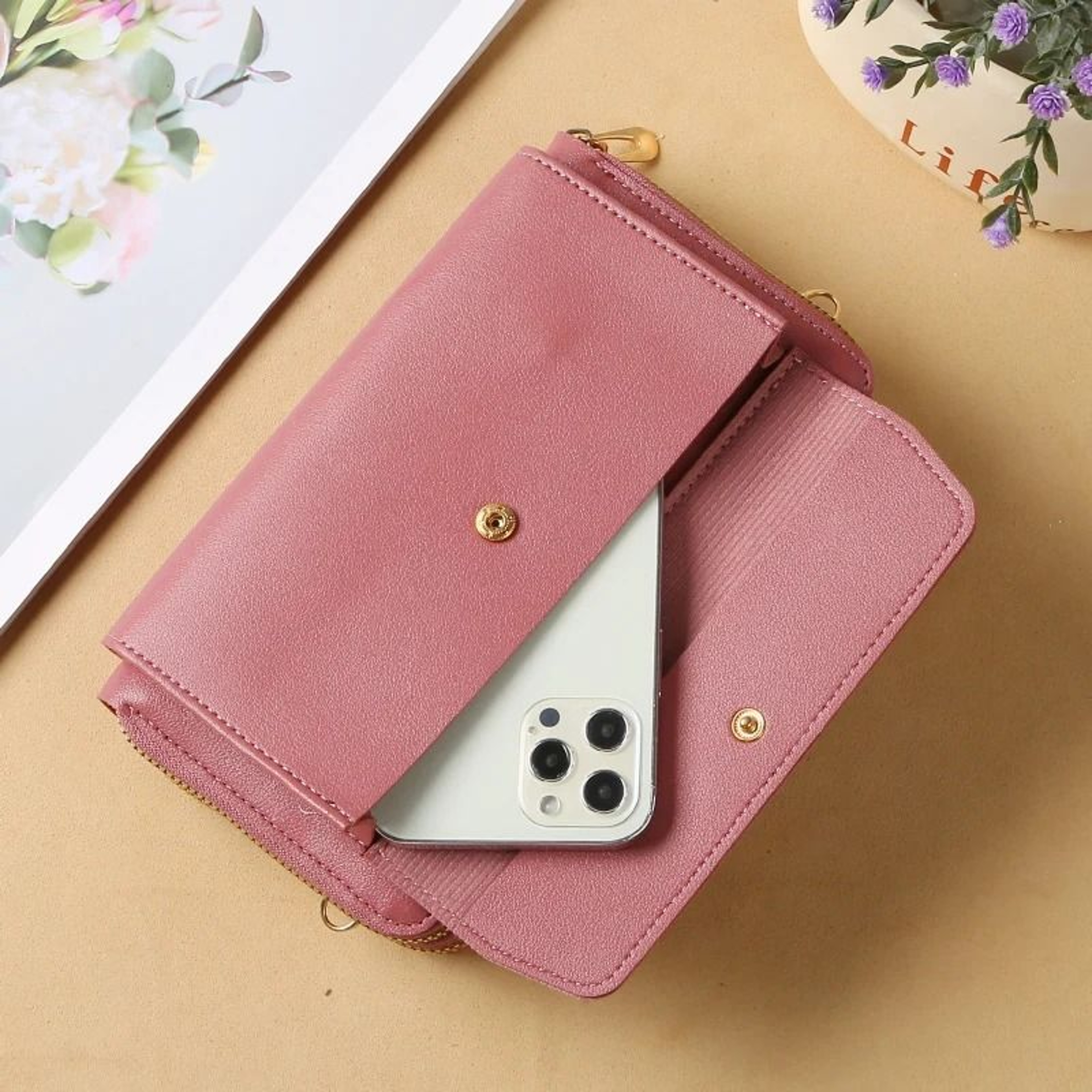 Women Shoulder Bag Korean Style Fashion Large Capacity Messenger Bag 2